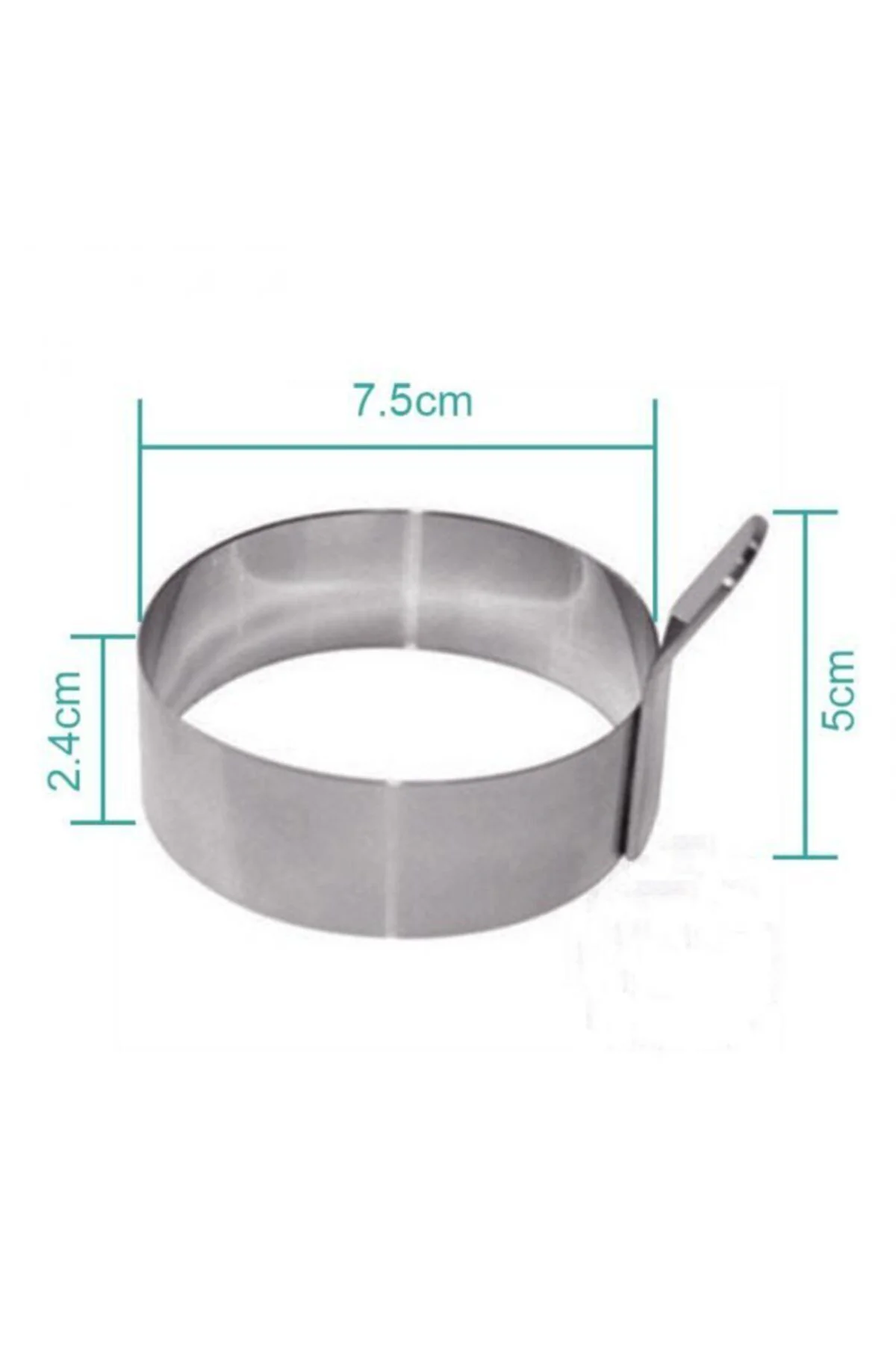 Narkalıp Omlet Ve Krep Pişirme Kalıbı 3 Lü En 8cm