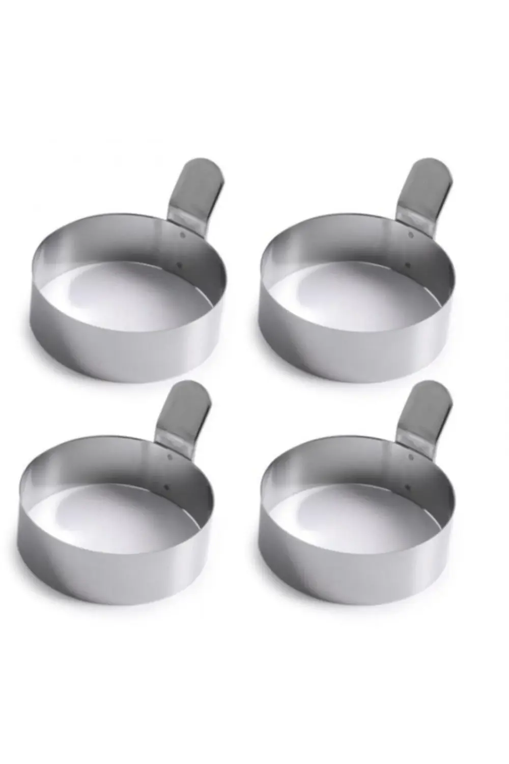 Nar Kalıp Narkalıp Omlet Ve Krep Pişirme Kalıbı 4 Lü En 8Cm