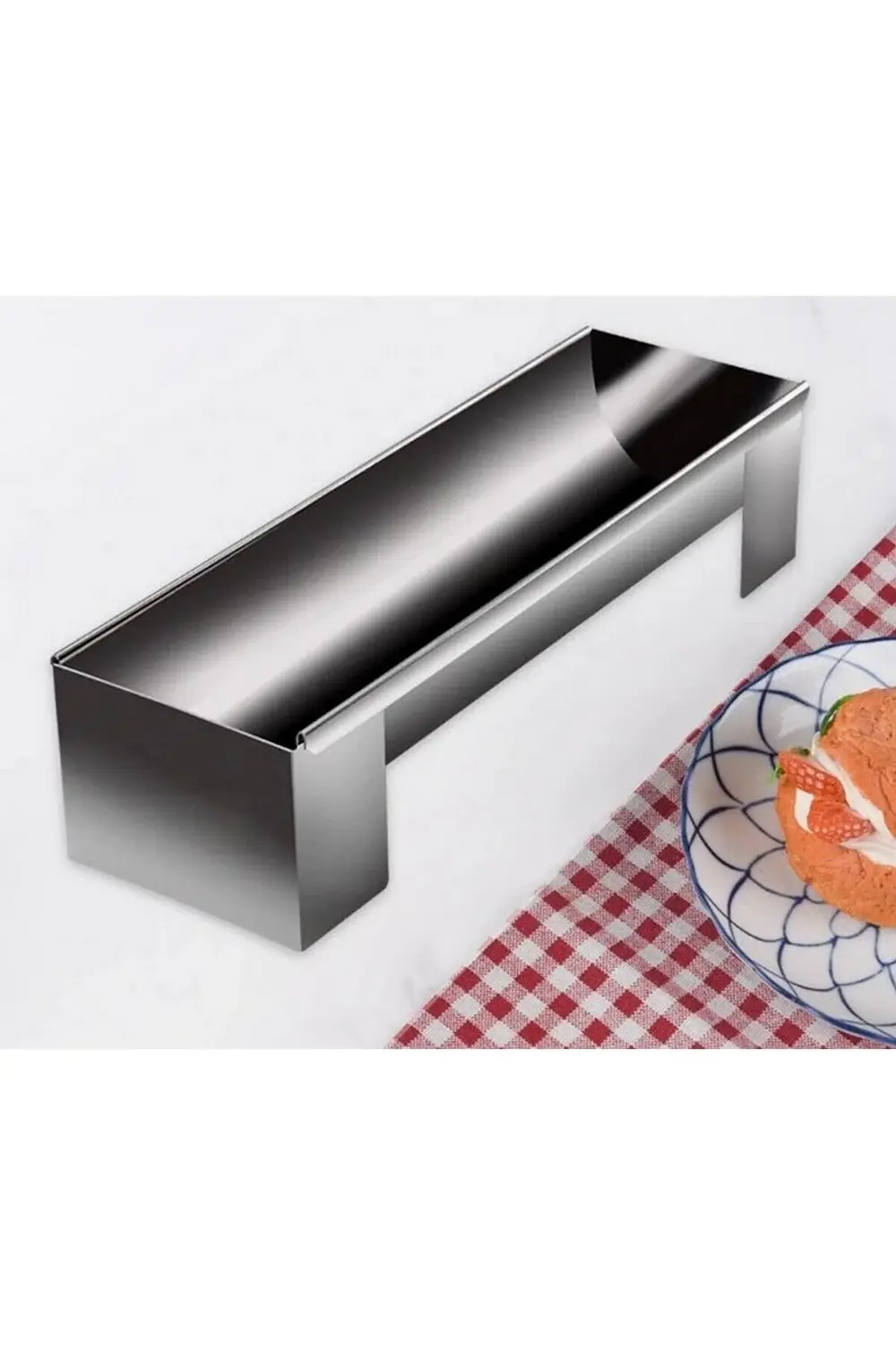 Nar Kalıp Narkalıp Oval Şeklinde Mozaik,Rulo Pasta Ve Ekmek Pişirme Kalıbı