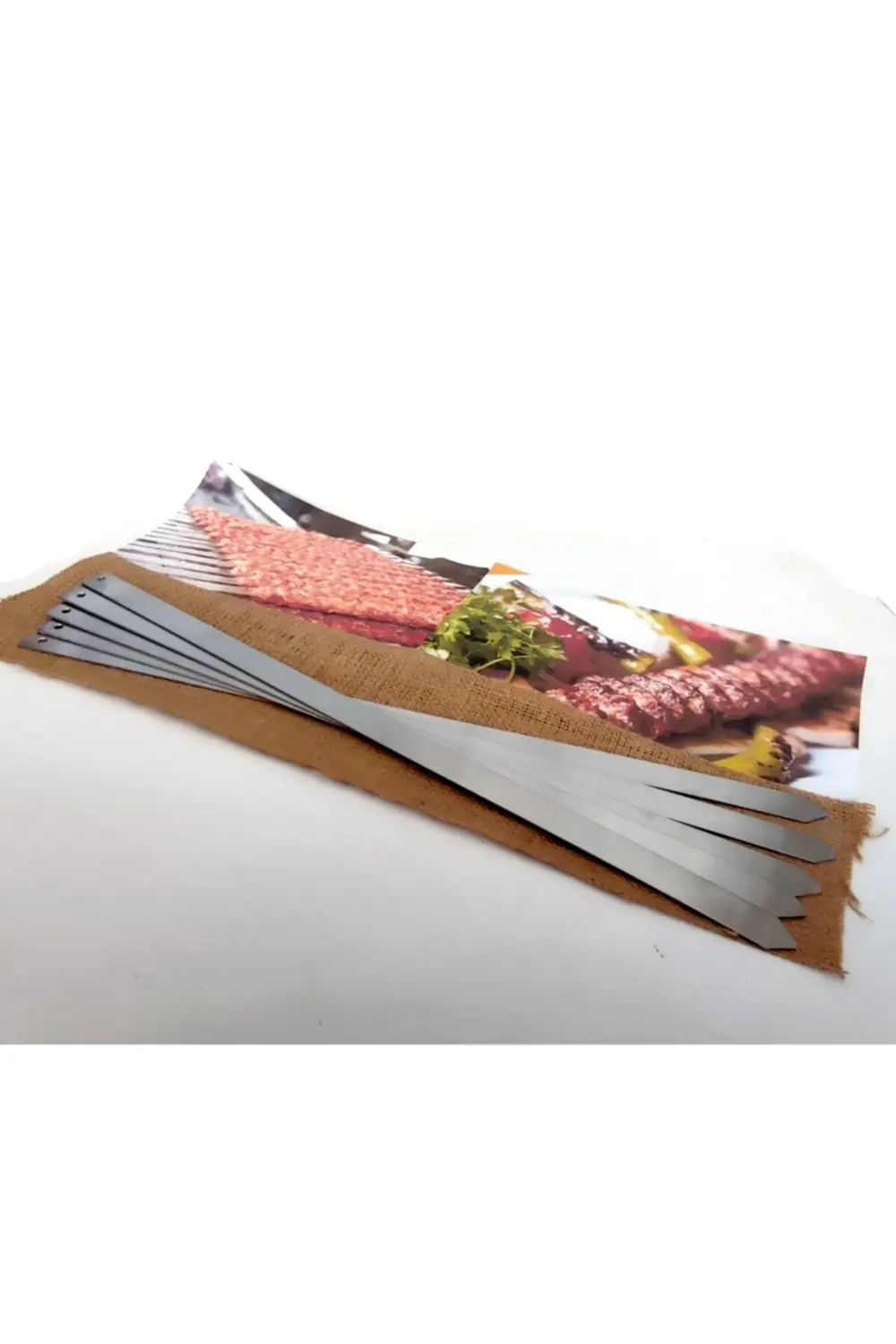 Nar Kalıp Narkalıp Paslanmaz Adana Urfa Şiş 5 Li Set