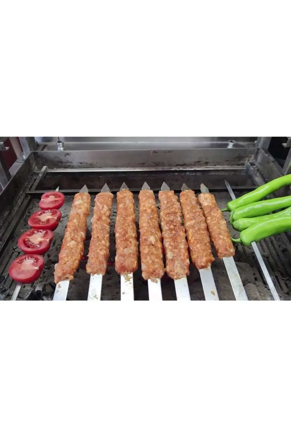 Nar Kalıp Narkalıp Paslanmaz Adana Urfa Şiş 5 Li Set