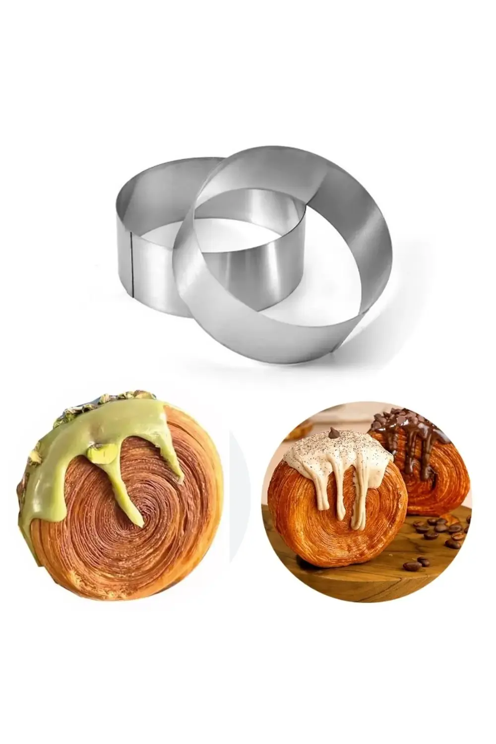 Nar Kalıp Narkalıp Roll Kek Krovasan Kalıbı Çap 12Cm Derinlik 4Cm 4 A Det