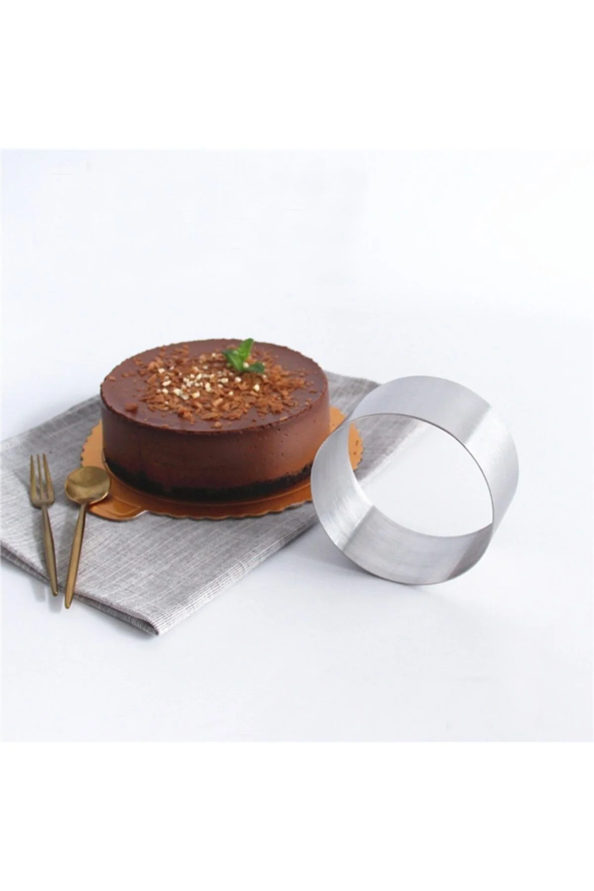 Narkalıp Yuvarlak Kek Kalıbı 14cm Derinlik 8cm