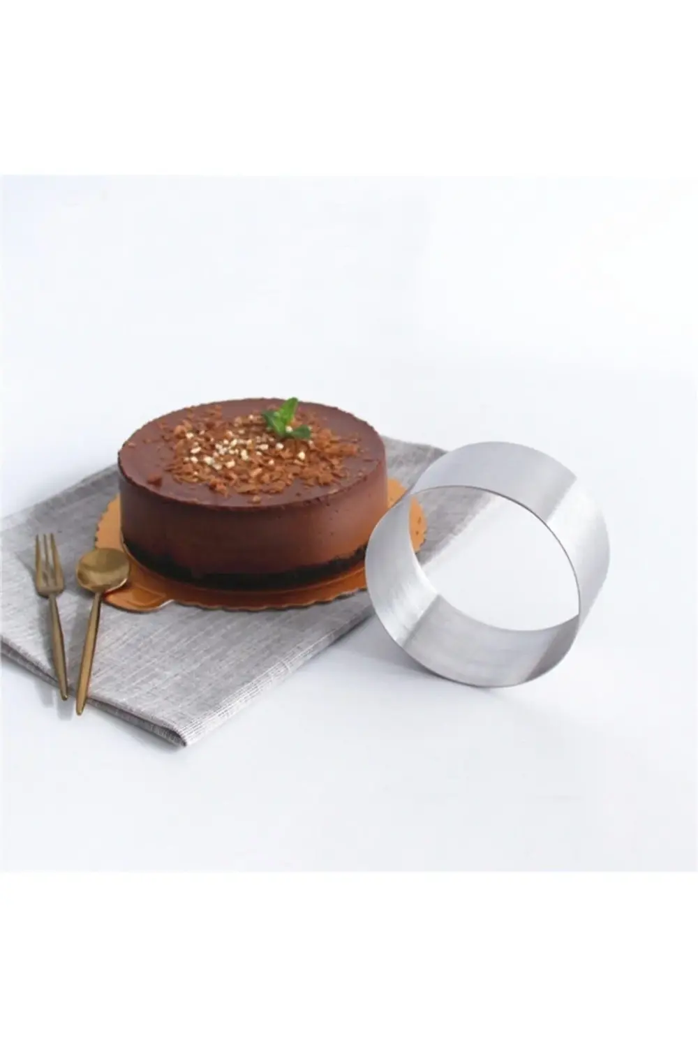 Narkalıp Yuvarlak Kek Kalıbı 14cm Derinlik 8cm