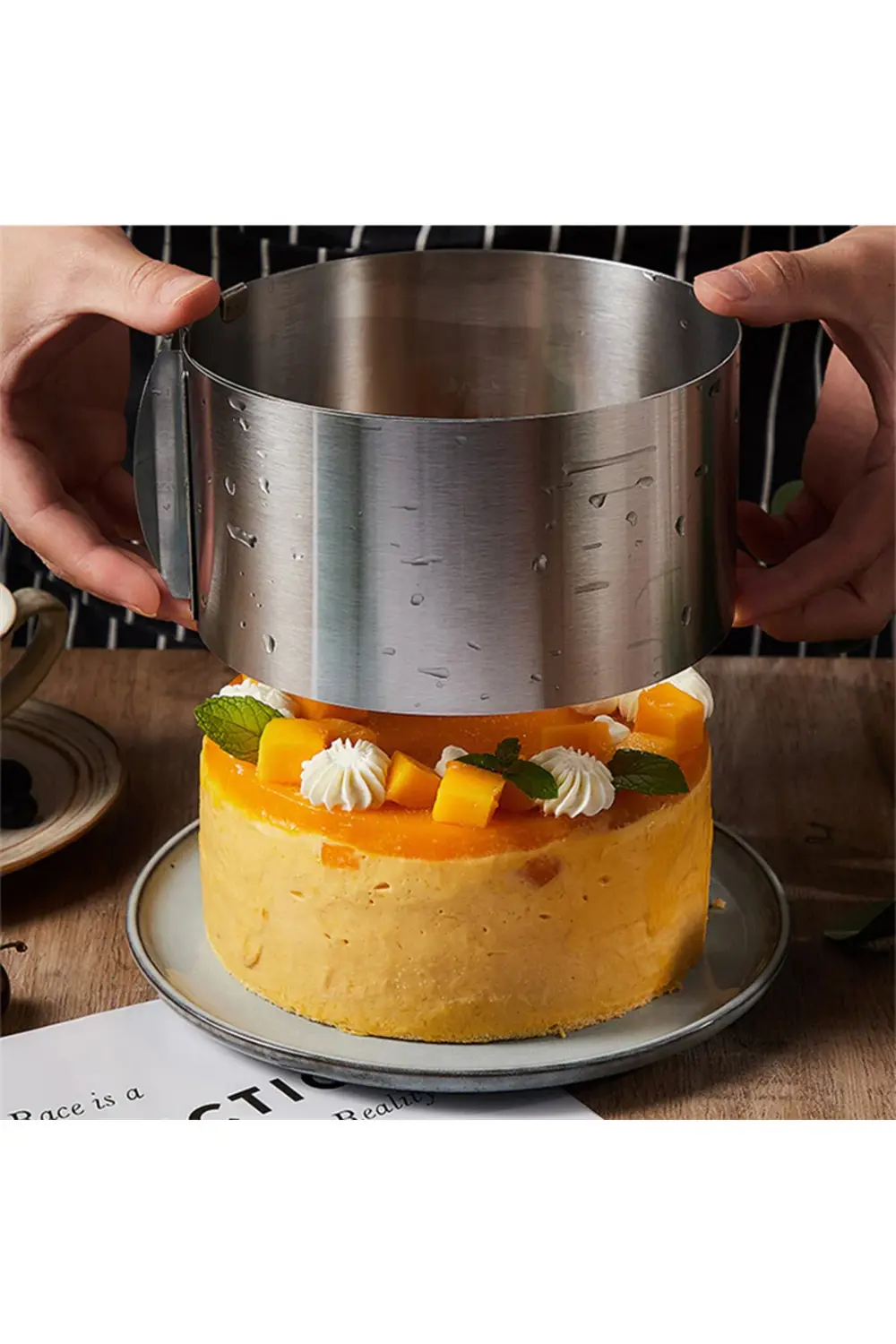 Nar Kalıp Narkalıp Yuvarlak  Kek Kalıbı Çap 18Cm Derinlik 10Cm