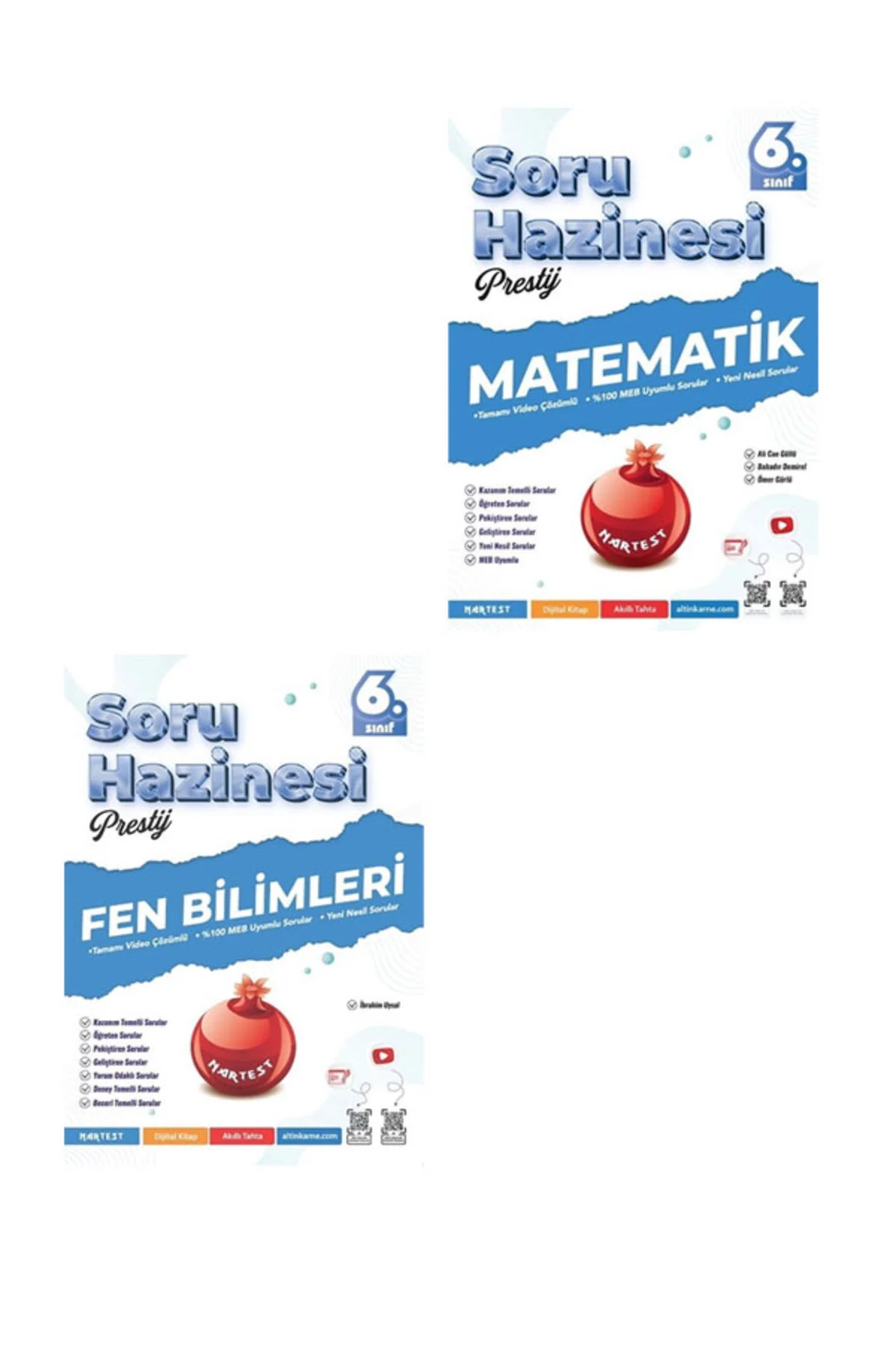Nartest 6. Sınıf Maarif Model Matematik Fen Bilimleri Prestij Sor