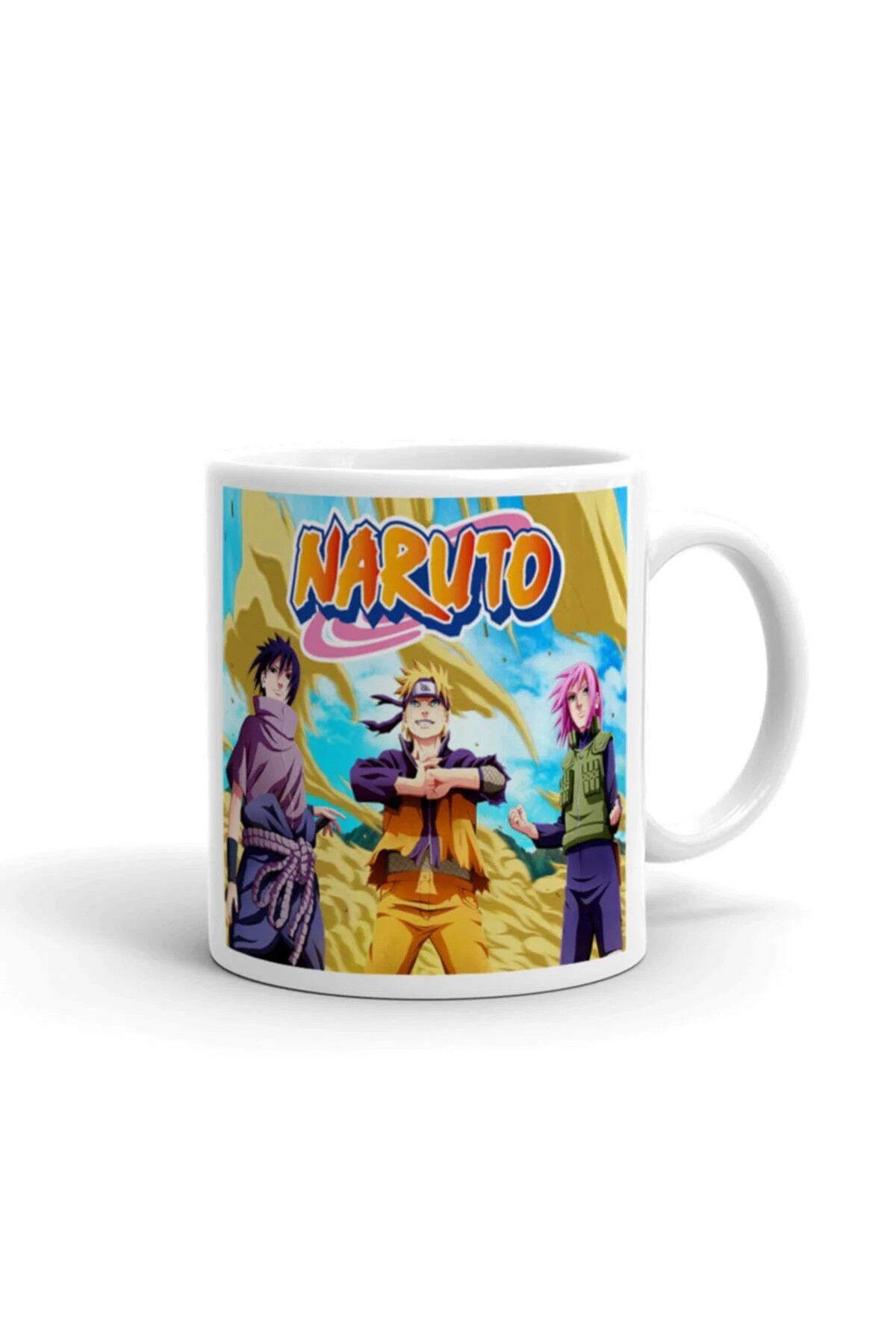 Naruto Anime Seramik ithal Porselen Seramik Kupa Bardak