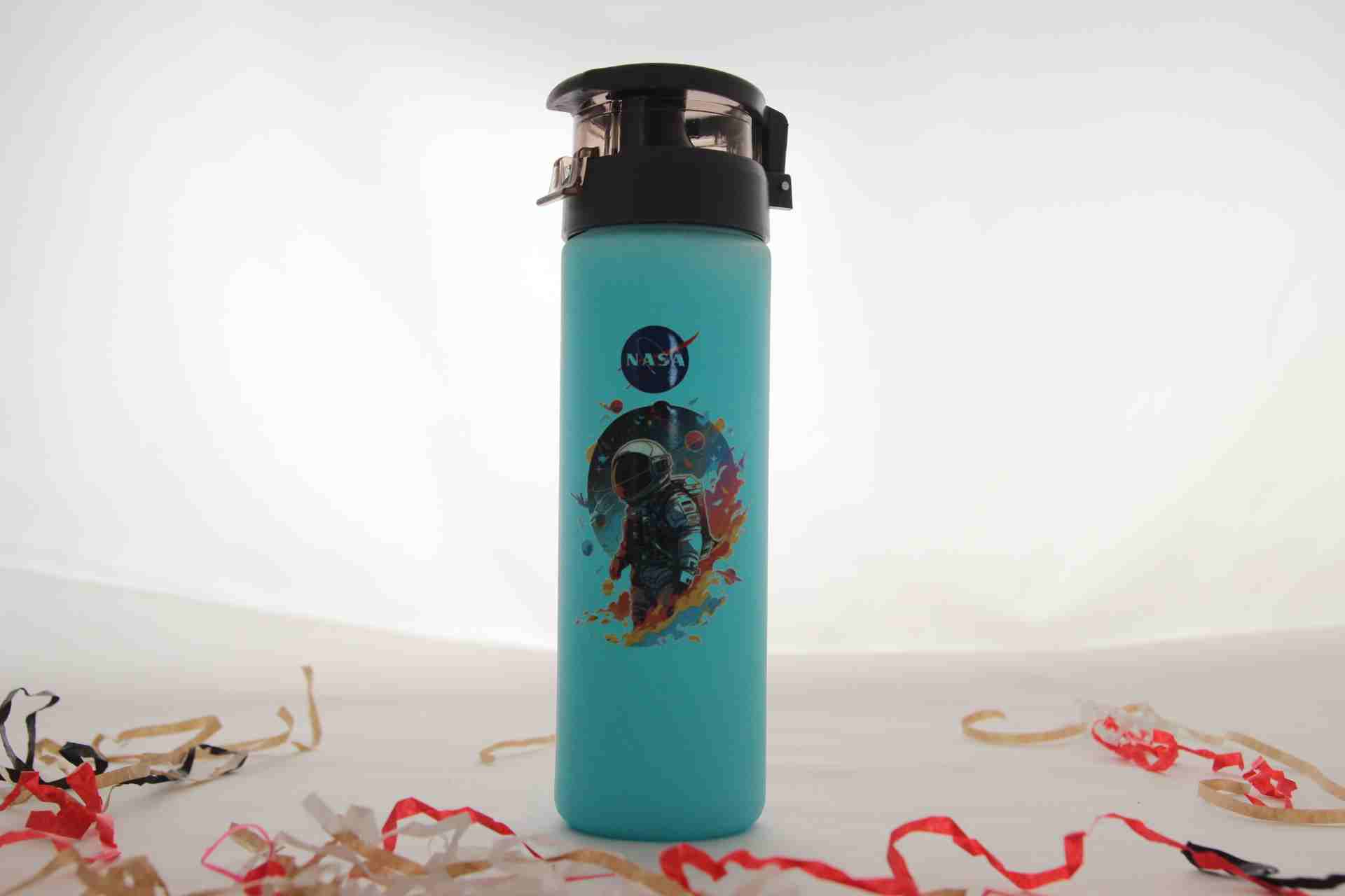 İhtiyaçavm Nasa Temalı Hediye Seti - Nasa Baskılı Defter Ve Nasa Baskılı Termos Hediye Kutusu