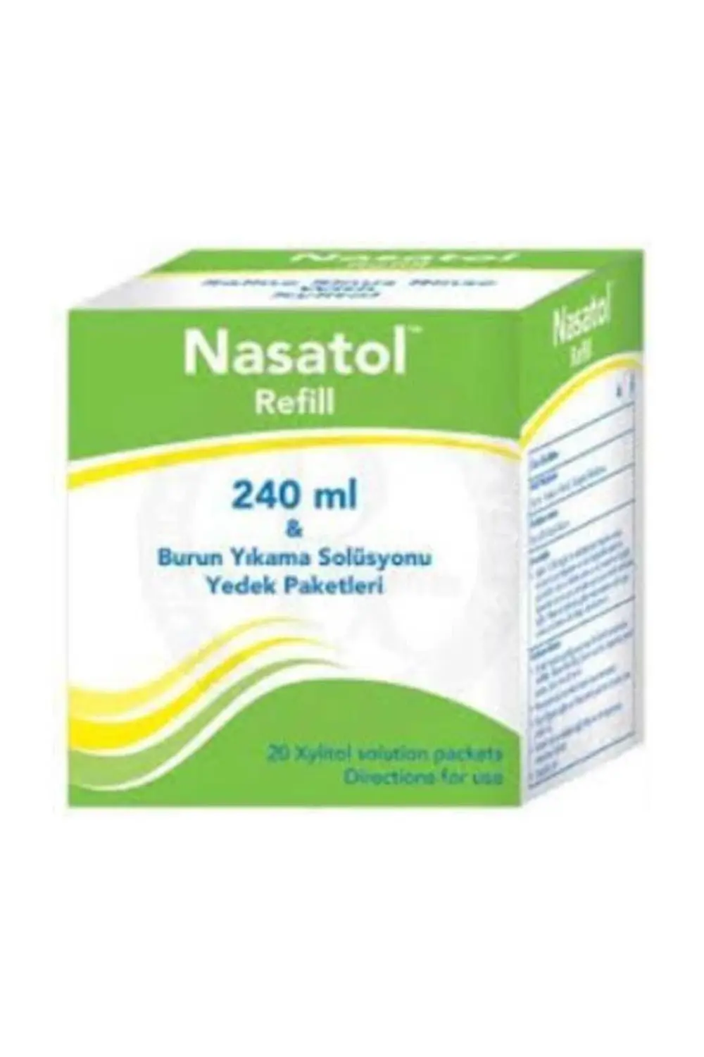 Nasatol Refill Burun Yıkama Solüsyonu Yedek Paketl 8680110100085
