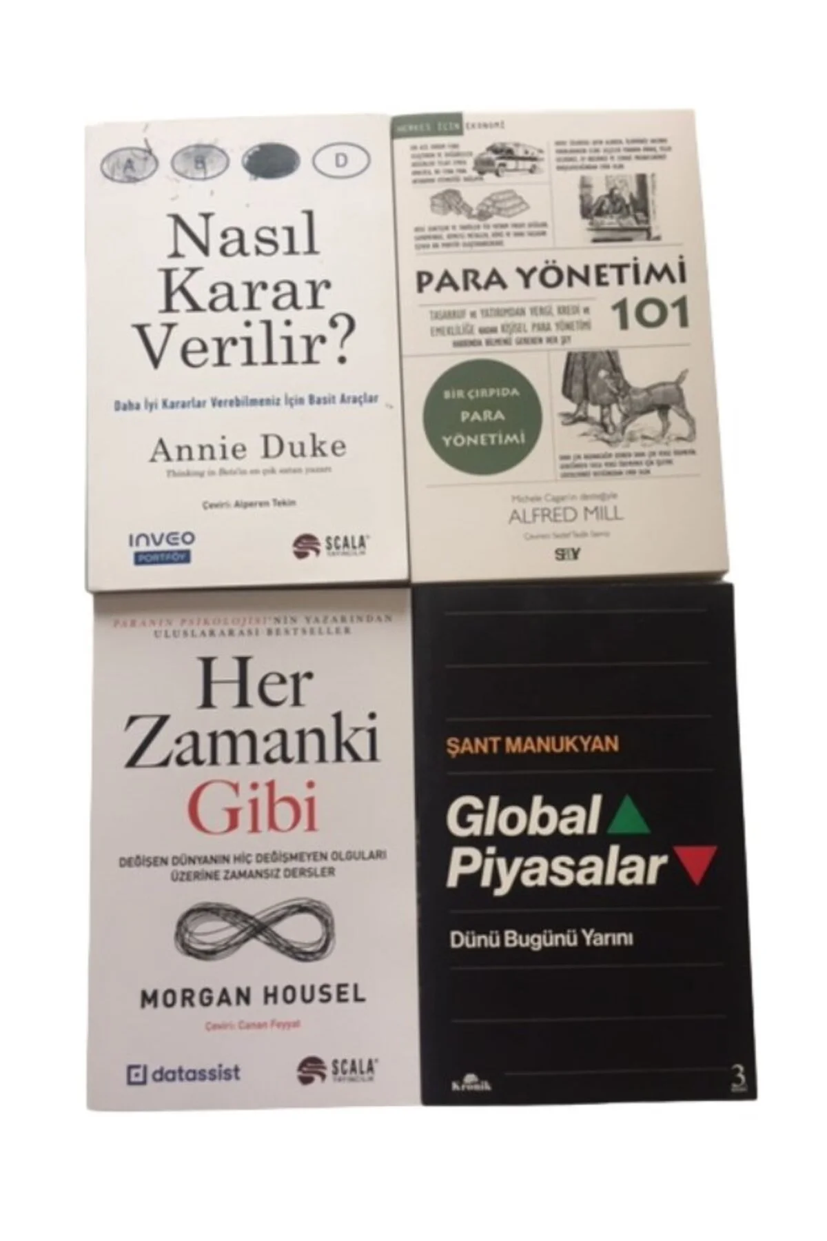 NASIL KARAR VERILIR+PARA YONTEMI 101+HER ZAMANKI GIBI+GLOBAL PIYASALAR  (4 SET) Fiyatı, Yorumları ve Özellikleri