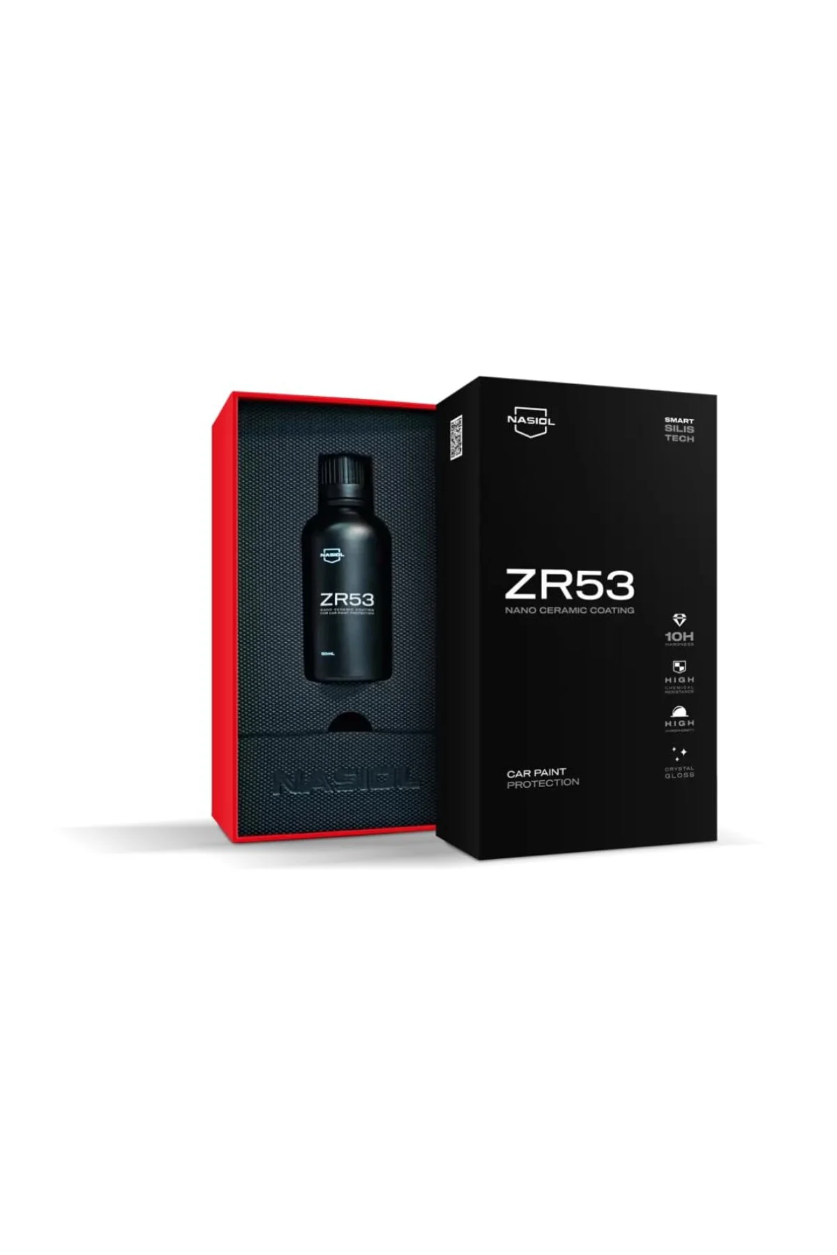 Nasiol ZR53 Araç Nano Seramik Kaplama Ve Boya Koruma-50 mL-3 Yıl 