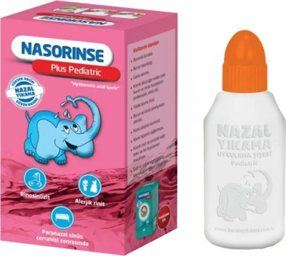 Nasorinse Plus Pediatrik Burun Yıkama Kiti 8680244420462 Nasorinse Plus Pediatrik Burun Yıkama Kiti 8680244420462