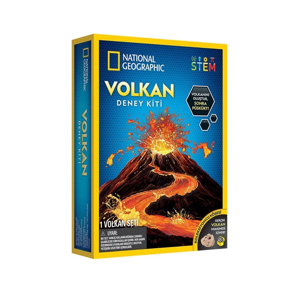 NAT02002 National Geographic Volkan Deney Kiti - TRVOANO2 +8 yaş