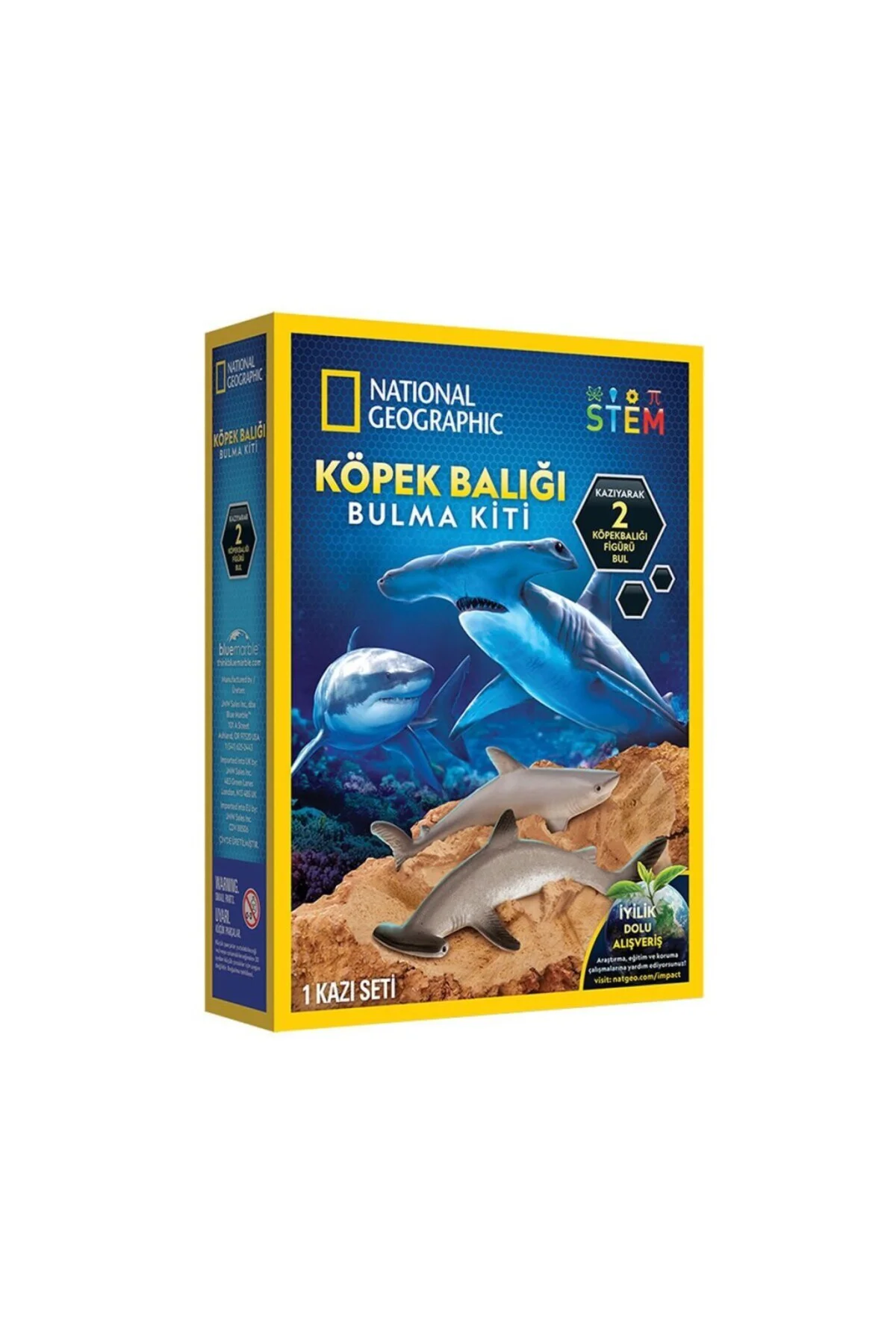 NAT07002 Köpek Balığı Bulma Kiti - TRHAMSHDIG +6 yaş