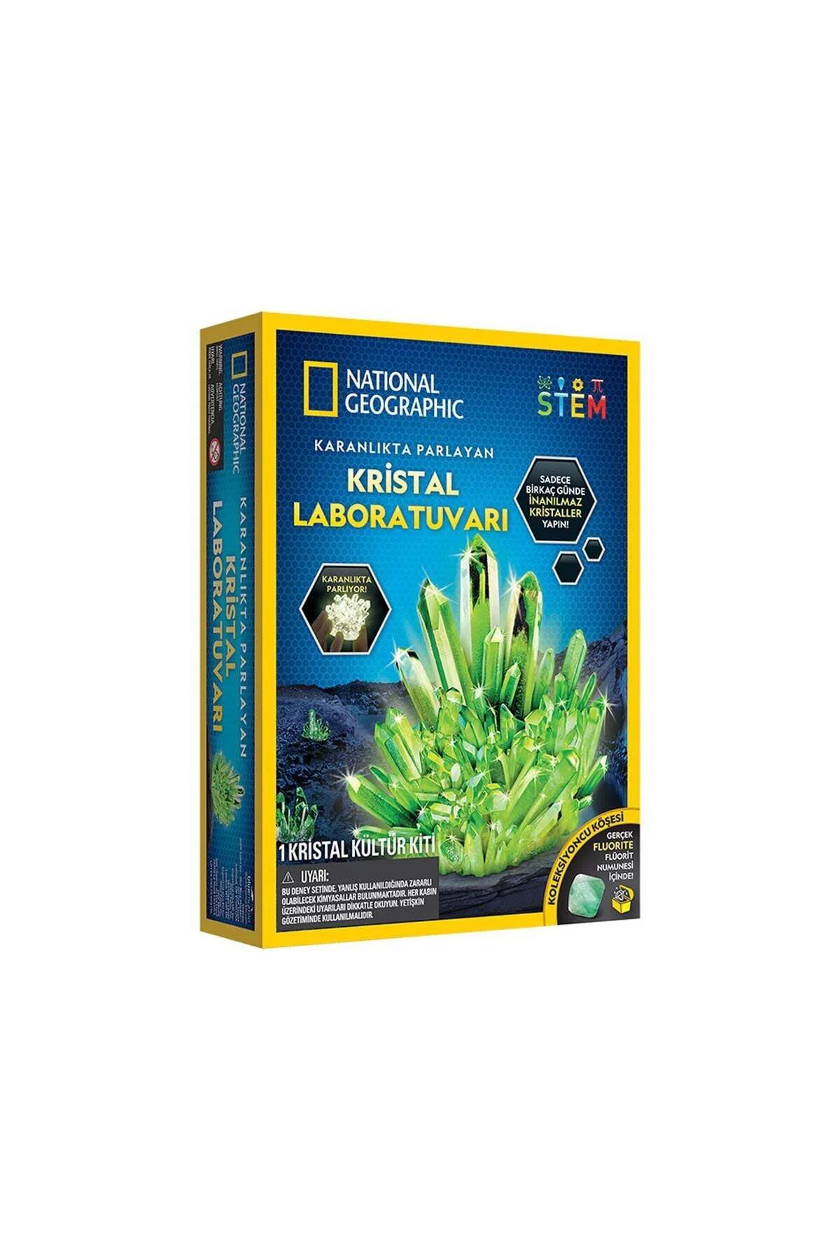 Nat08002 Parlayan Kristal Laboratuvarı-Tnggidcrystal +8 Yaş