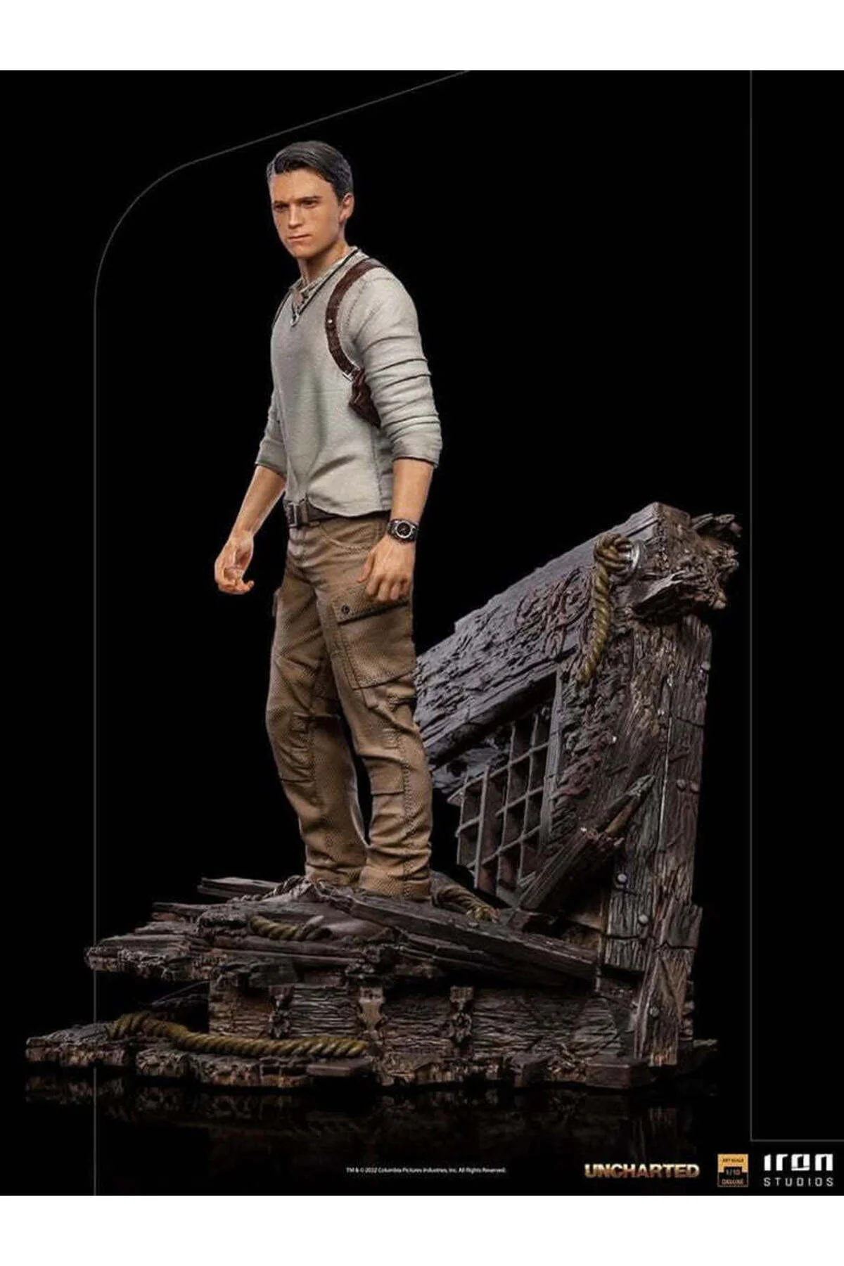 Nathan Drake Figür Deluxe Figür - Uncharted Figür Movie - Art Scale 1/10 - Nathan Drake Figür Deluxe Figür - Uncharted Figür Movie - Art Scale 1/10 - - Görsel 3