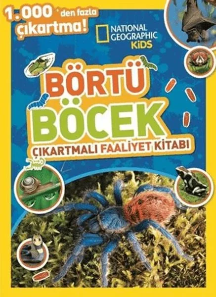 National Geographic Kids Börtü Böcek Çıkartmalı Faaliyet Kitabı Fiyatı, Yorumları ve Özellikleri