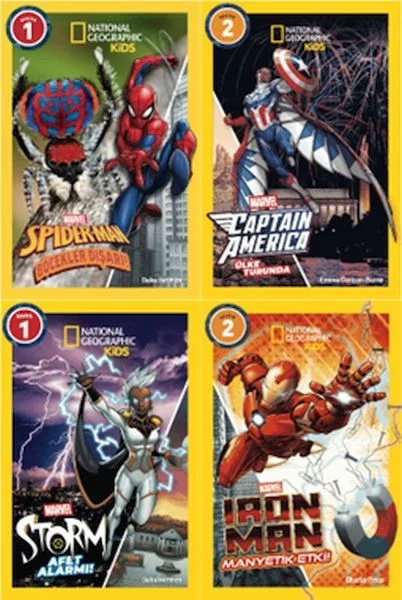 National Geographic Kids - Marvel Kahramanları ile Keşif Yolculuğu Serisi Fiyatı, Yorumları ve Özellikleri