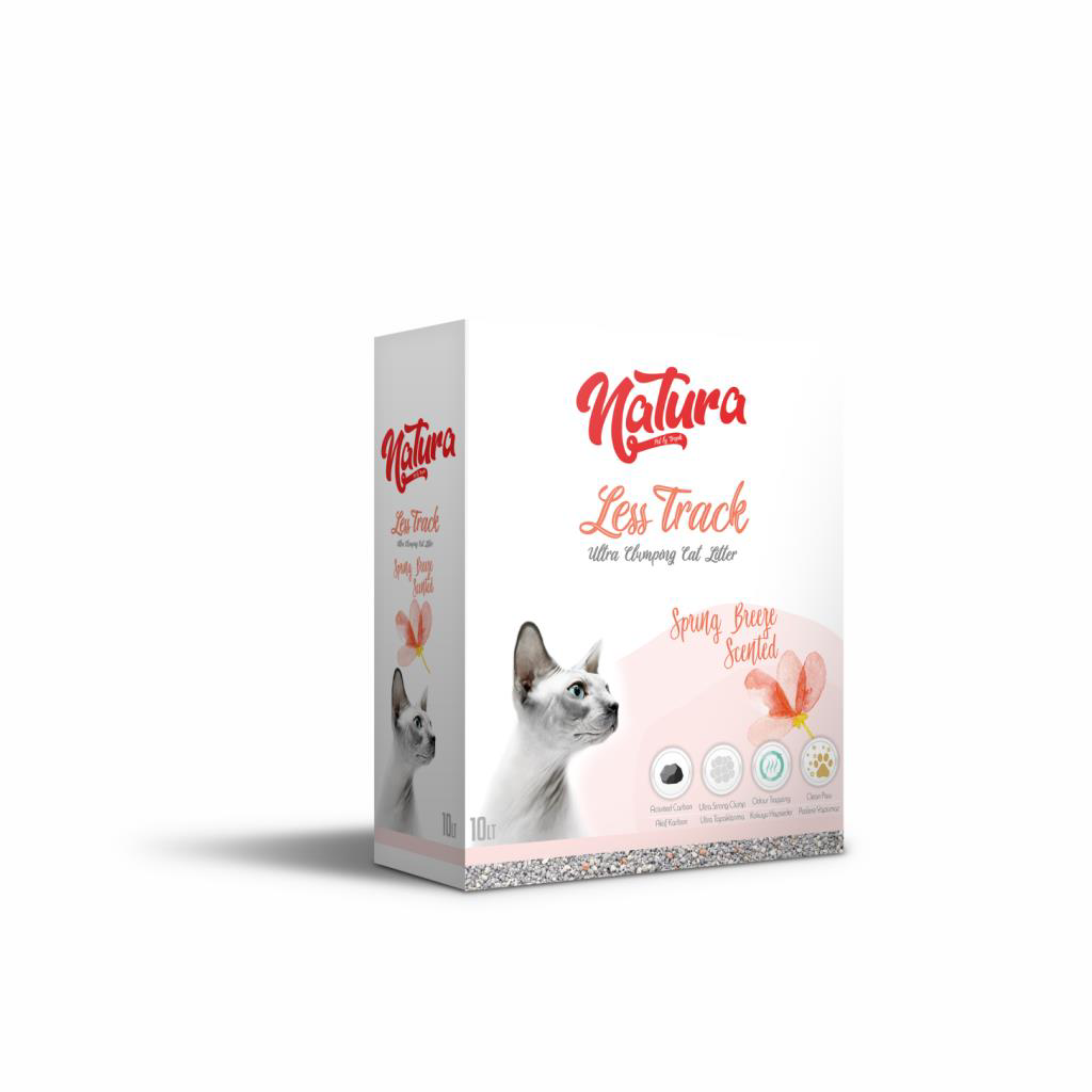Natura Less Track Bahar Esintisi Kokulu Kedi Kumu 10 Lt