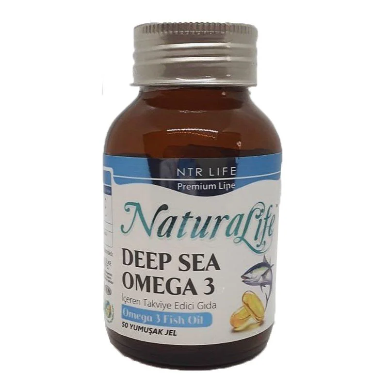 Natura Life Deep Sea Omega 3 Fish Oil 60 Softgel Kapsül Natura Life Deep Sea Omega 3 Fish Oil 60 Softgel Kapsül