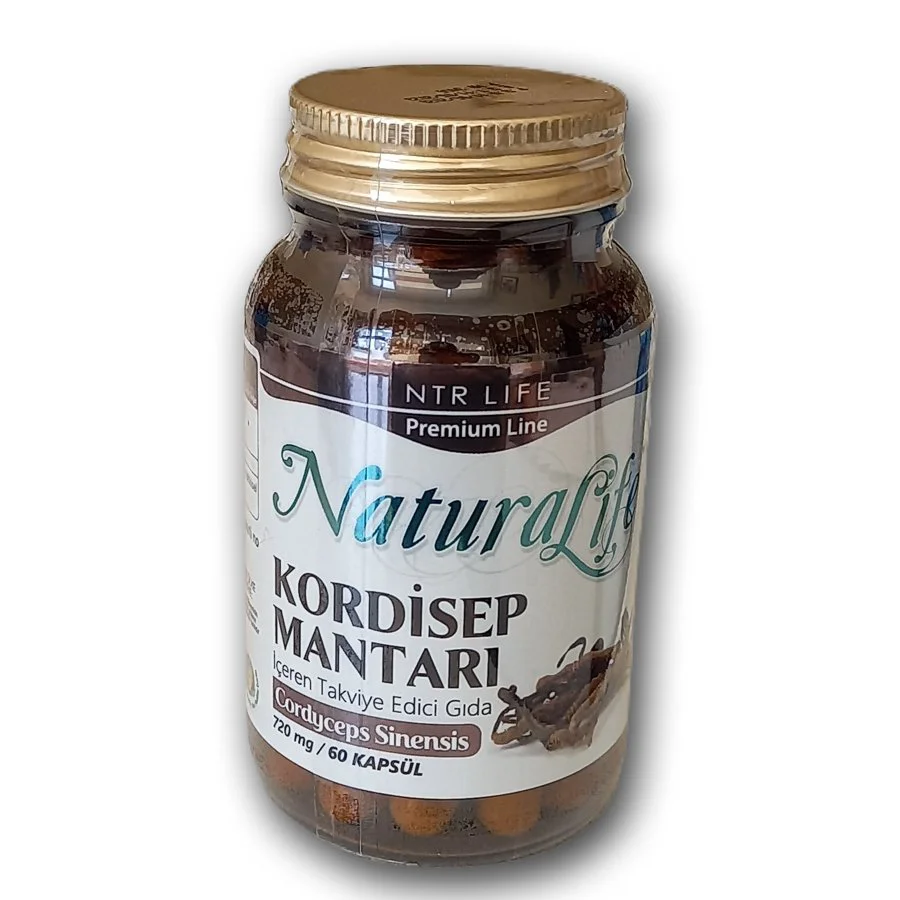 Natura Life Kordisep Mantarı - Cordyceps Sinensis 60 Kapsül Natura Life Kordisep Mantarı - Cordyceps Sinensis 60 Kapsül