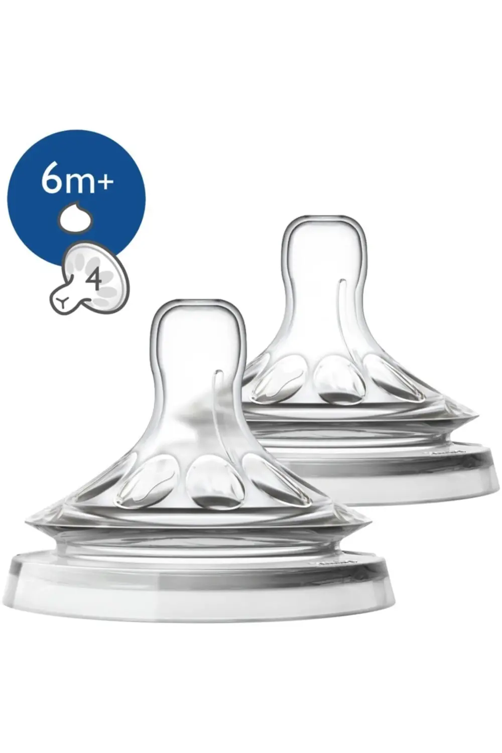 Natural Biberon Emziği Y Kesik 6m+ 2'li Yoğun Kıvamlı Gıdalar Içi