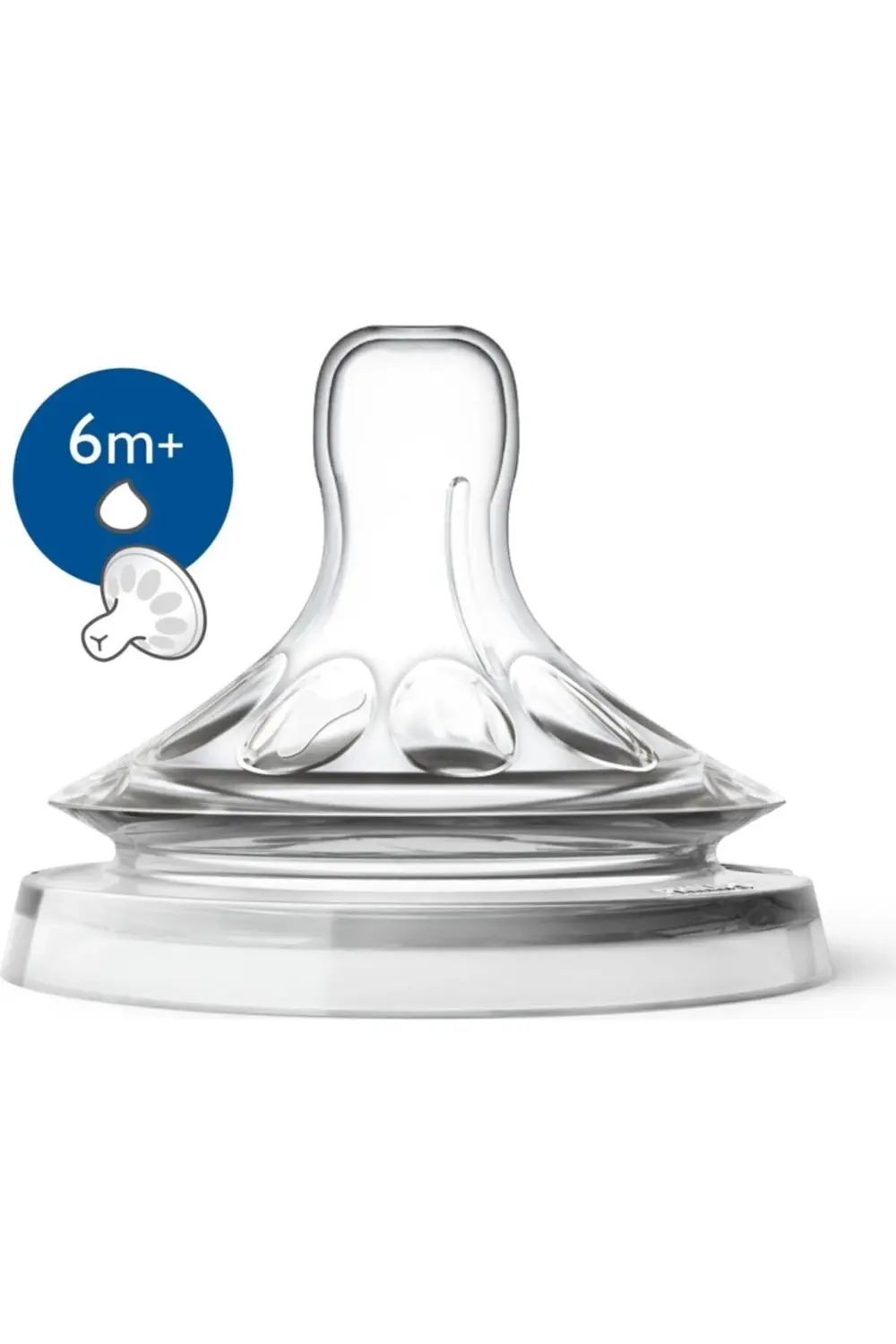 Natural Biberon Emziği Y Kesik 6m+ 2'li Yoğun Kıvamlı Gıdalar Içi