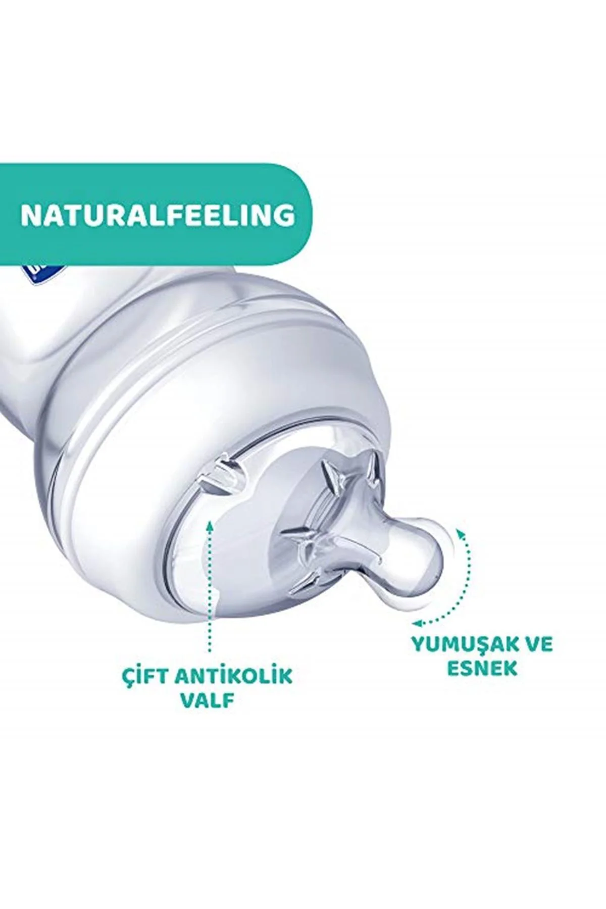 Natural Feeling Cam Biberon 150 ml 0+ Ay