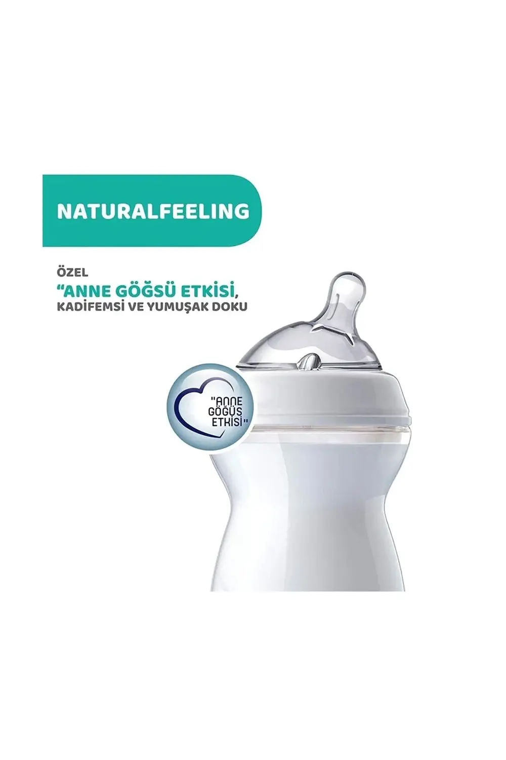 Natural Feeling Cam Biberon 150 ml 0+ Ay ( 1 ADET )
