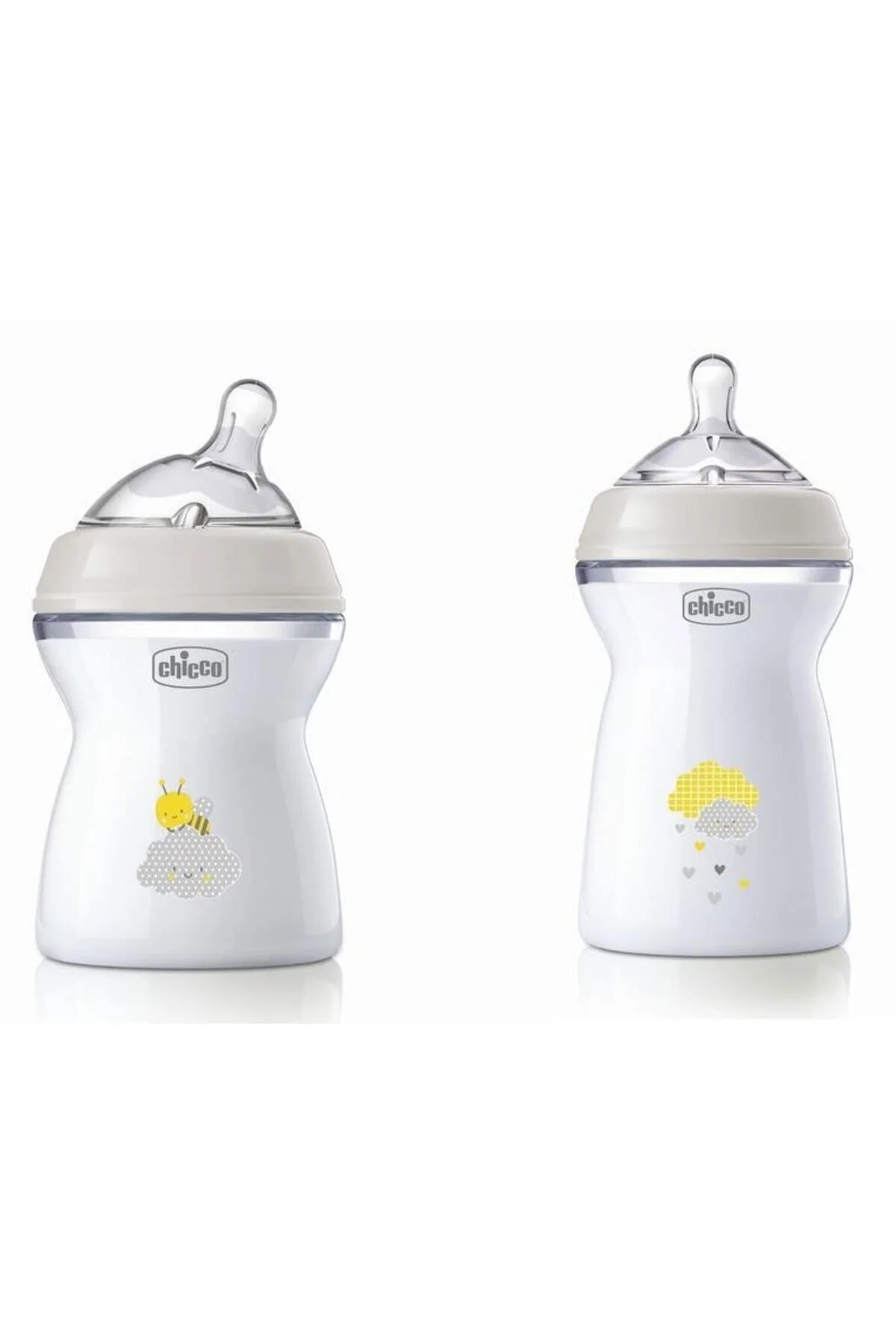 Natural Feeling Pp Biberon İkili 250+330 ml Desenli Natural Feeling Pp Biberon İkili 250+330 ml Desenli