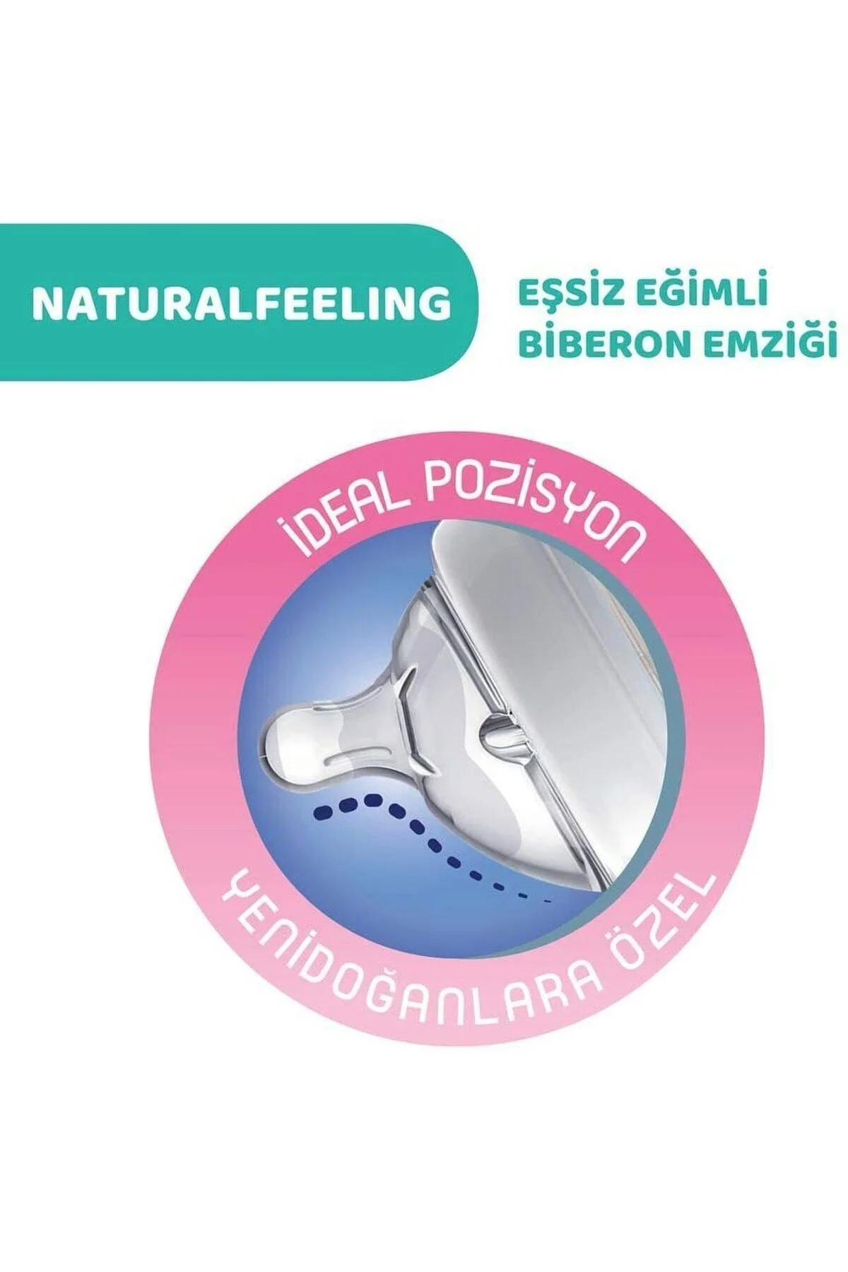 Natural Feeling Pp Biberon İkili 250+330 ml Desenli Natural Feeling Pp Biberon İkili 250+330 ml Desenli
