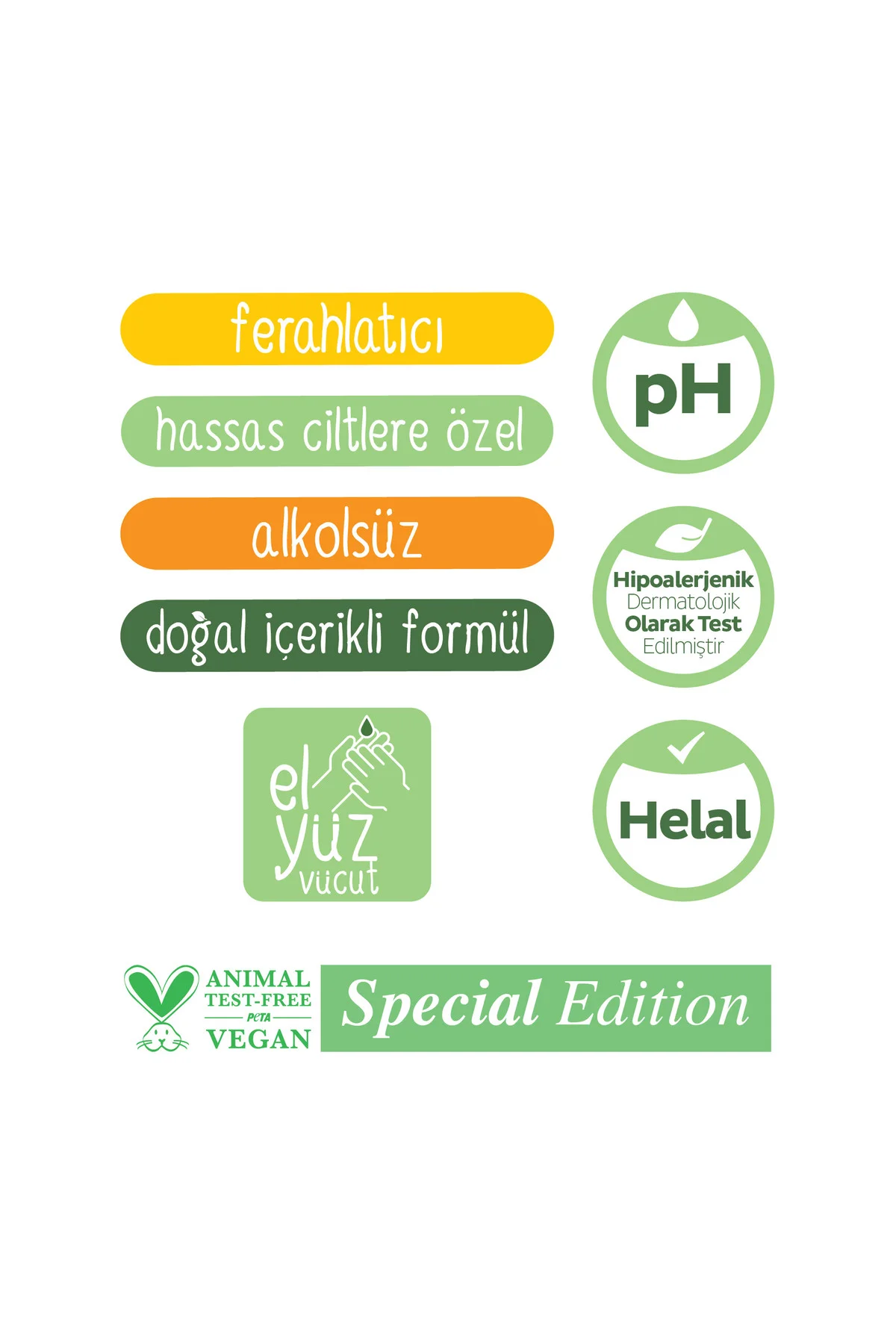 Natural Kişisel Bakım Havlusu 3x100 (300 Yaprak) + Çanta Boy 3x25 (75 Yaprak) Fiyatı, Yorumları ve Özellikleri