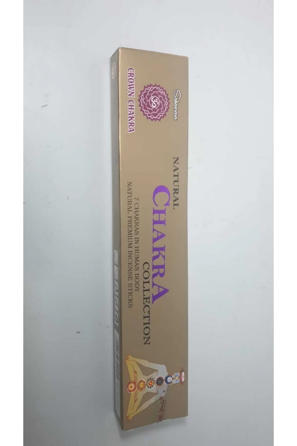 Natural Taç Çakrası (crown Chakra) Masala Stick Tütsü