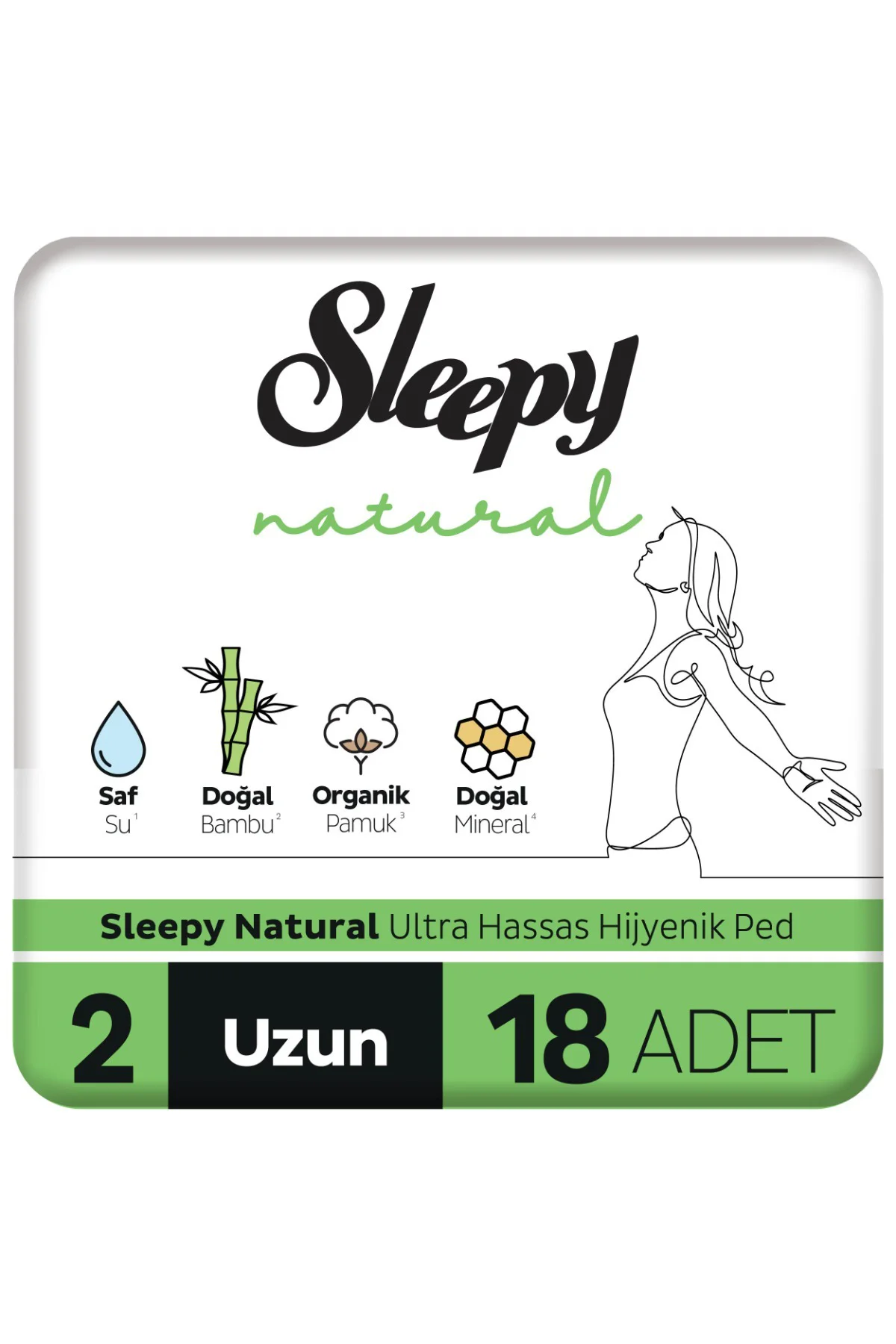 Natural Ultra Hassas Hijyenik Ped Uzun 18 Adet Fiyatı, Yorumları ve Özellikleri