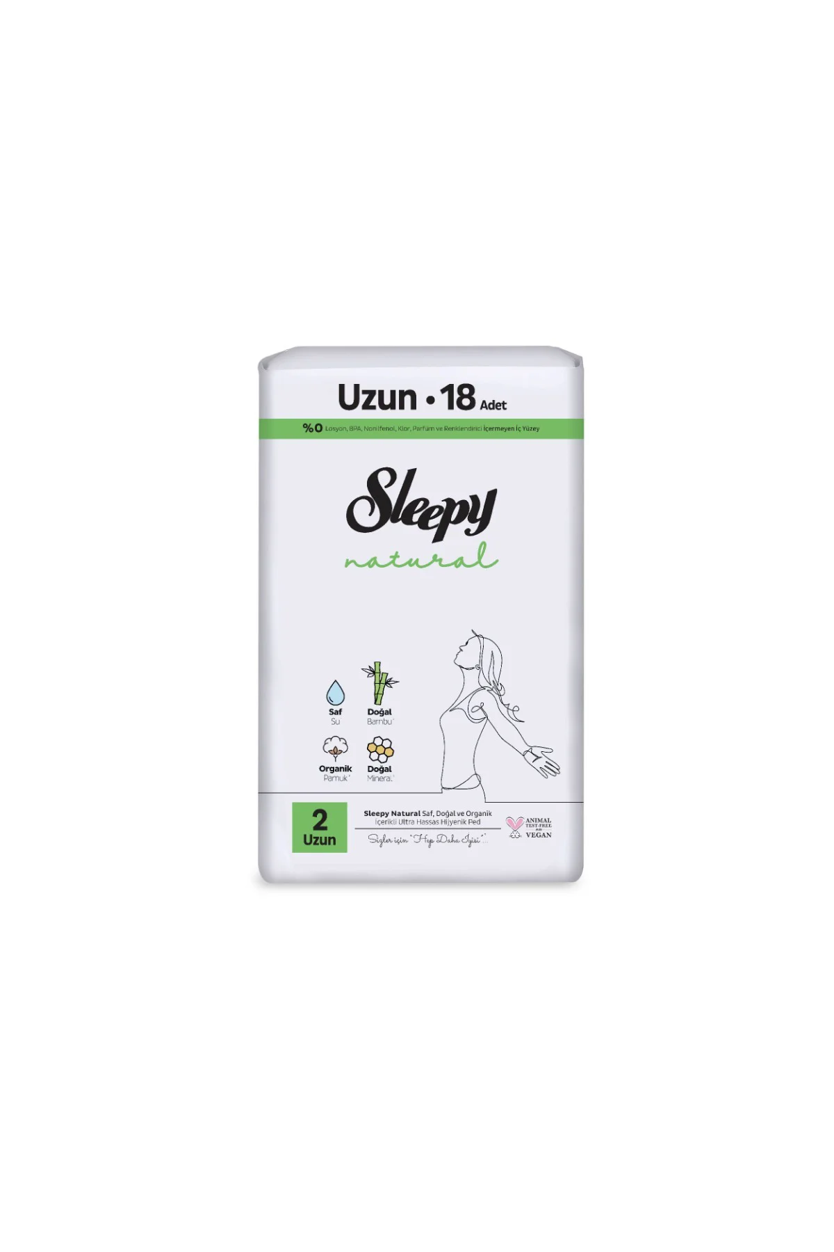 Natural Ultra Hassas Hijyenik Ped Uzun 18 Adet Fiyatı, Yorumları ve Özellikleri
