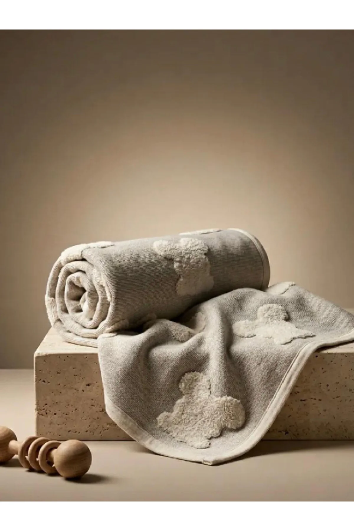 NATURAL VÜCUT HAVLUSU-DESENLİ (70X140-1ADET)