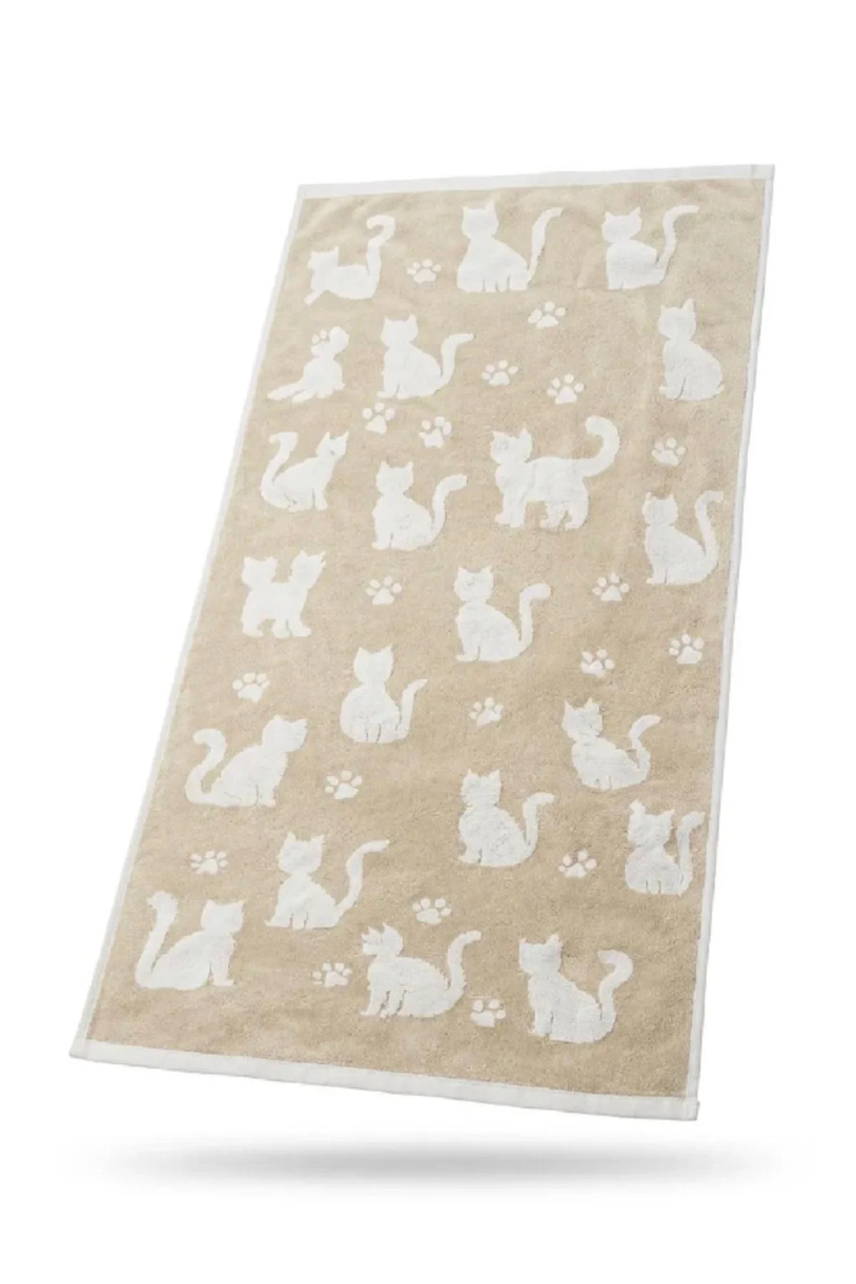 NATURAL VÜCUT HAVLUSU/DESENLİ (70X140-1ADET)