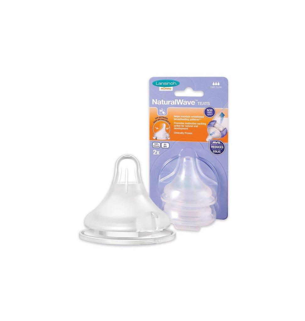 Natural Wave Biberon Emziği Orta Akış 2Li
