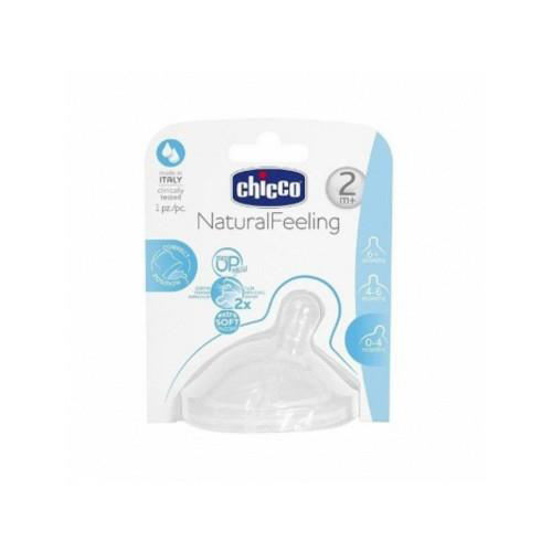 NaturalFeeling Biberon Emziği 2 Ay+ Orta Akış Tekli NaturalFeeling Biberon Emziği 2 Ay+ Orta Akış Tekli