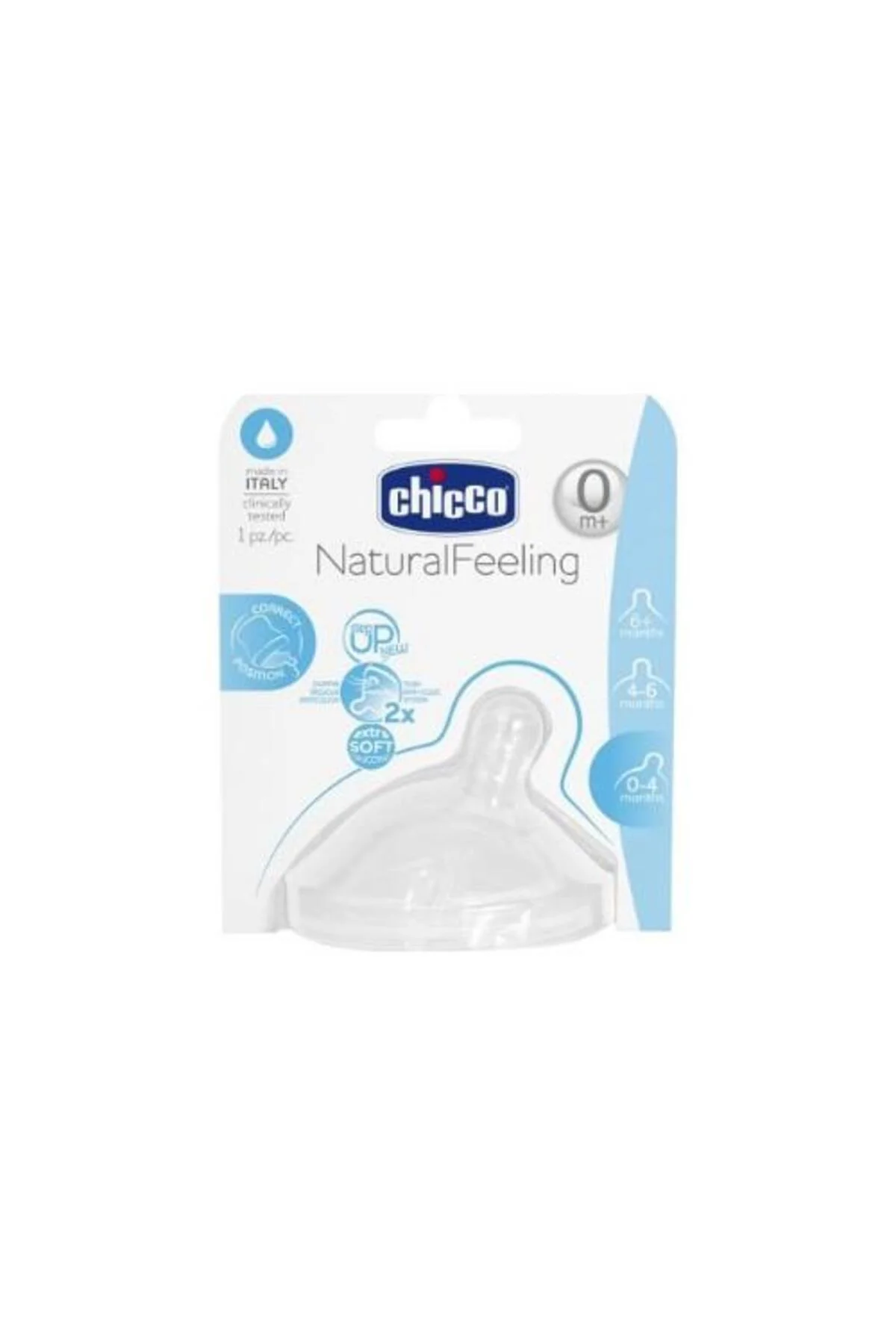 NaturalFeeling Biberon Emziği 0 Ay+ Normal Akış Tekli