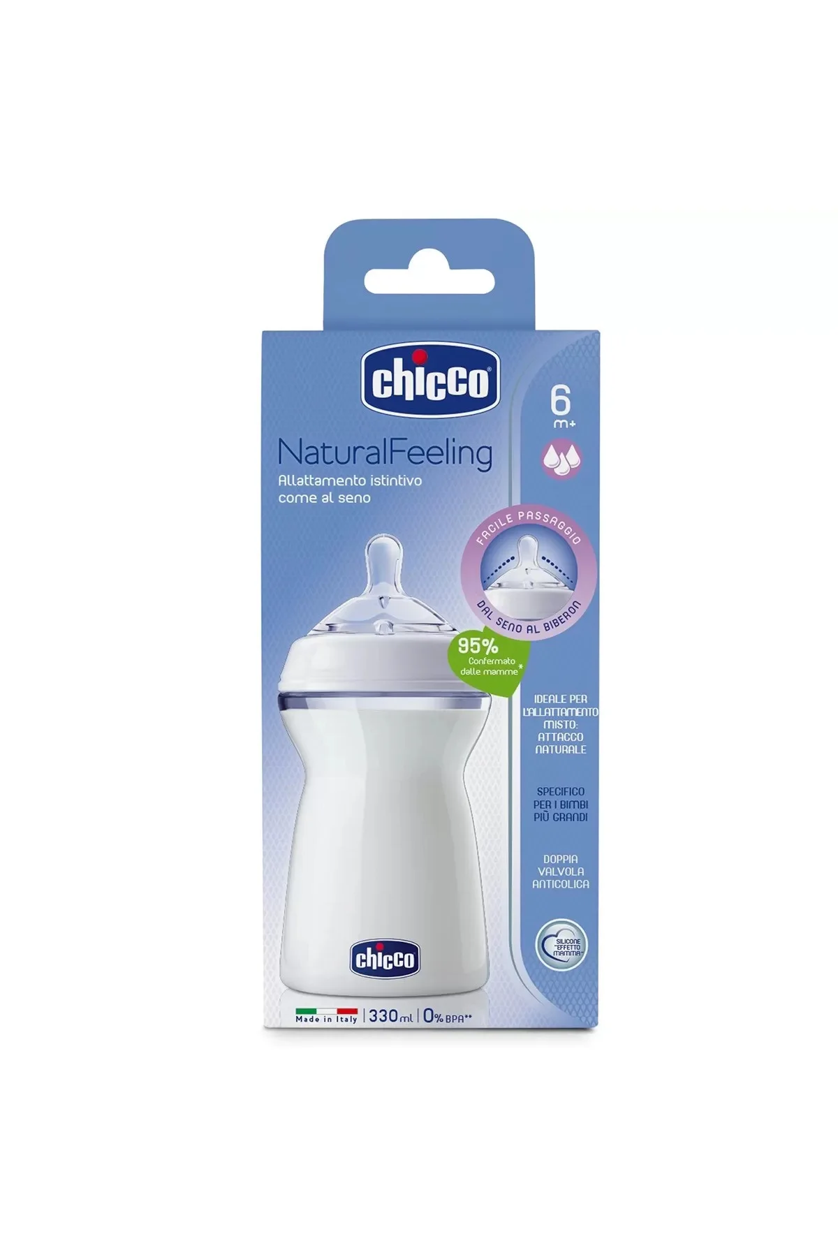 NATURALFEELING PP BİBERON 6 AY+ 330 ML