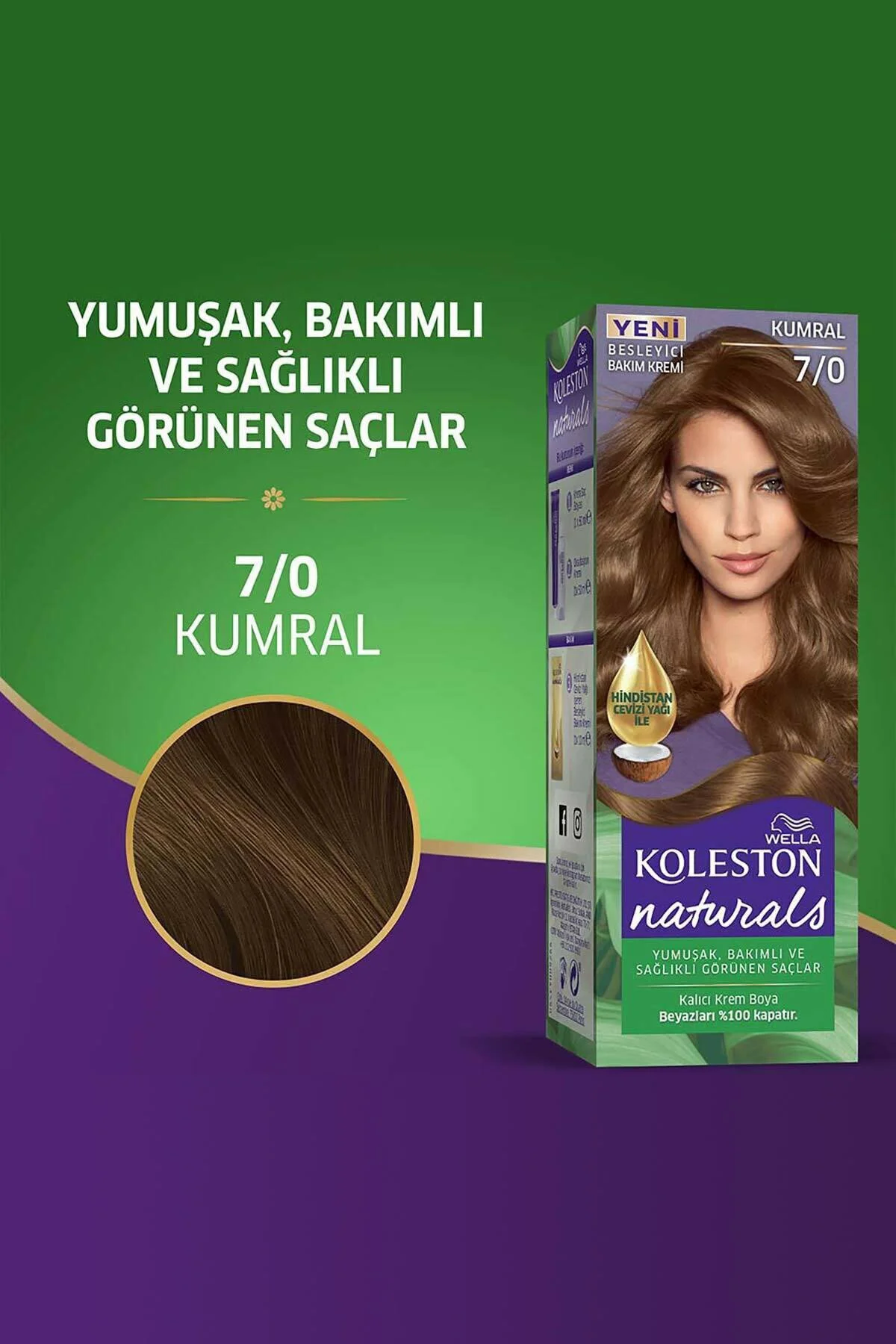 Naturals Kumral Saç Boyası 7/0 Fiyatı, Yorumları ve Özellikleri