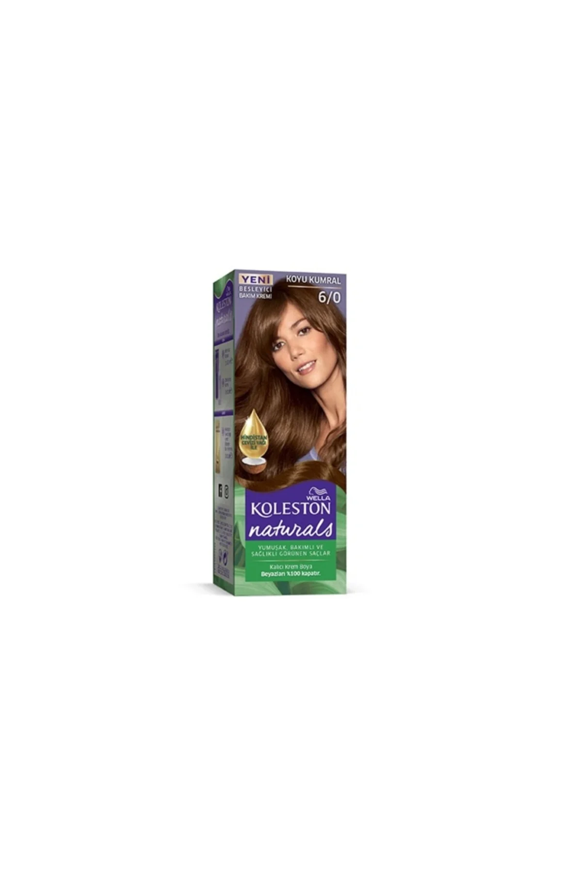 Naturals Saç Boyası Koyu Kumral 6/0