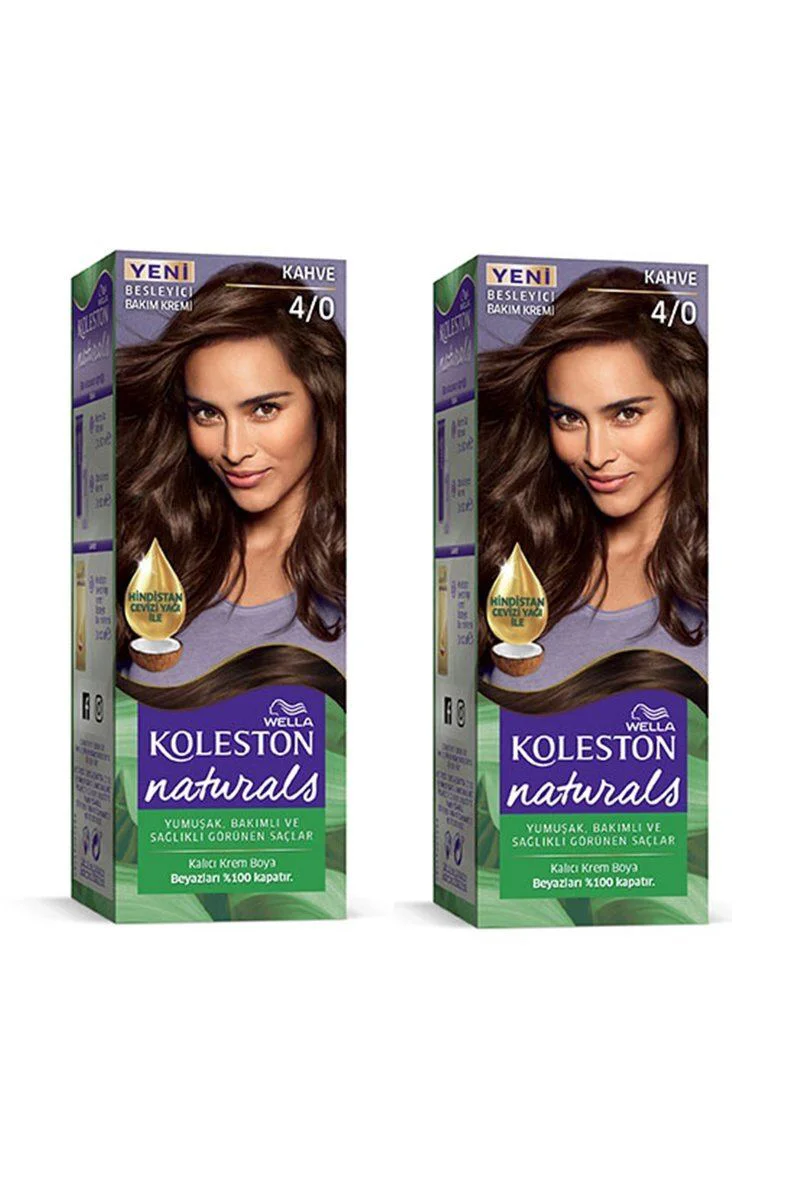 Naturals Saç Boyası Kahve 4/0 - 2'li Paket | 6 Haftaya Kadar Kalıcı Renk Fiyatı, Yorumları ve Özellikleri