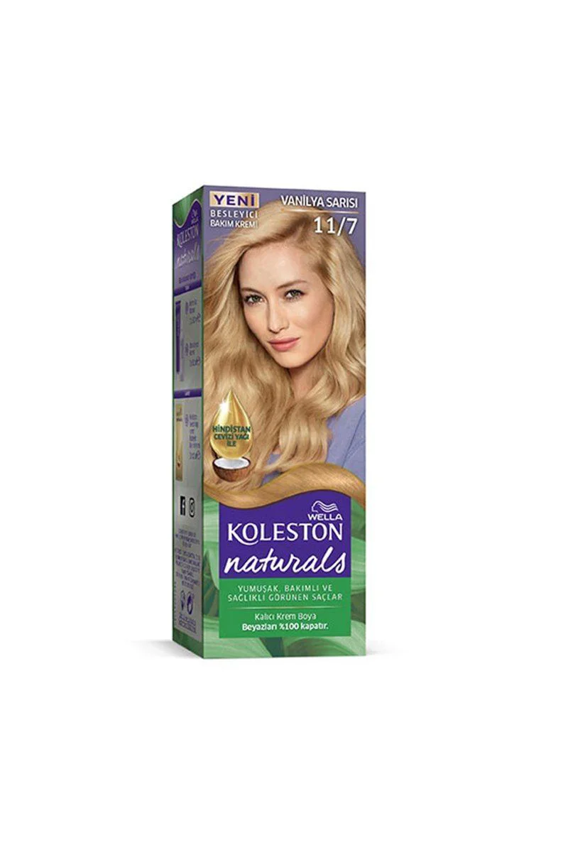 Naturals Saç Boyası Vanilya Sarısı 11/7 – Wella Koleston Naturals ile Uyumlu Kalıcı Saç Boyası Fiyatı, Yorumları ve Özellikleri