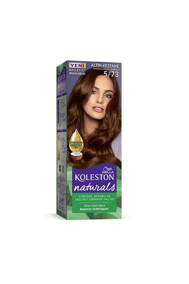 Naturals Saç Boyası Altın Kestane 5/73 – 6 Hafta Kalıcı Yoğun Renk ve Beyaz Kapama Fiyatı, Yorumları ve Özellikleri