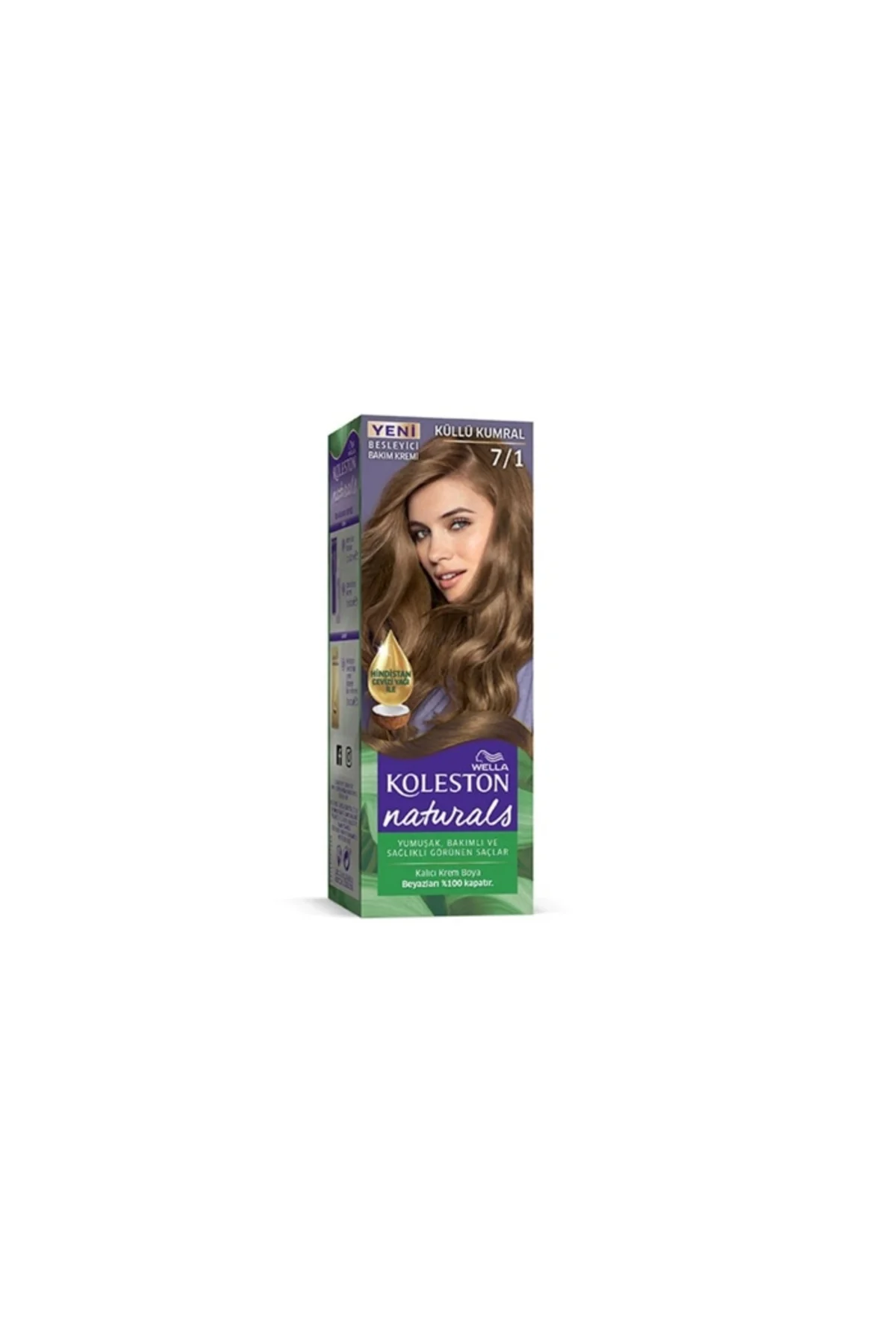 Naturals Saç Boyası Küllü Kumral 7/1