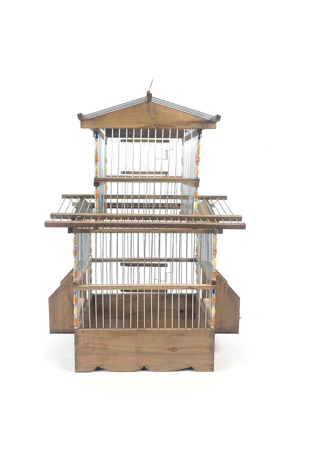 NATURBİRDS 2 Katlı XXL Ahşap kafes
