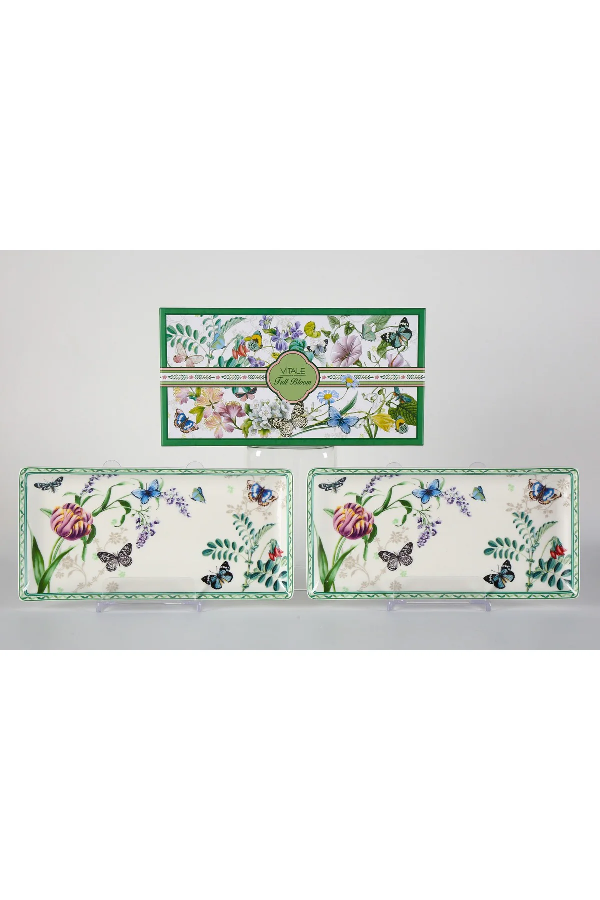 Nature Butterfly Baton Servis Tabağı İkili Set 27 cm Fiyatı, Yorumları ve Özellikleri