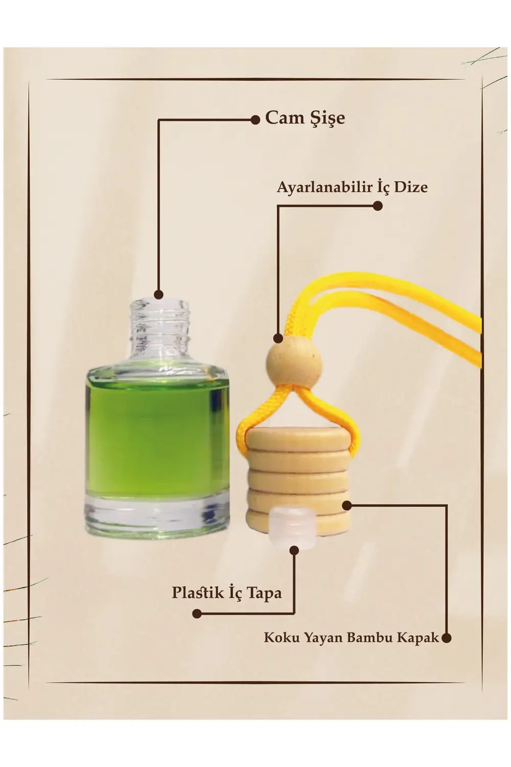 NATURE DOĞA KOKUSU ESANSLI OTO KOKUSU VE AKSESUARI